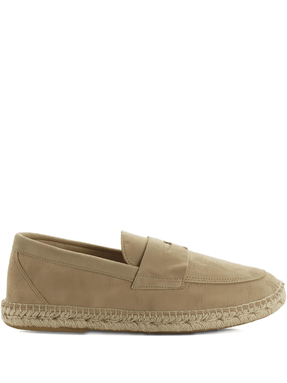 penny-strap suede loafers - Image 1