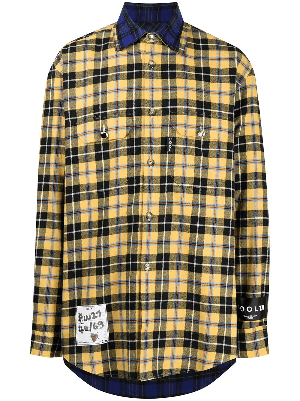 plaid-check print shirt - Image 1