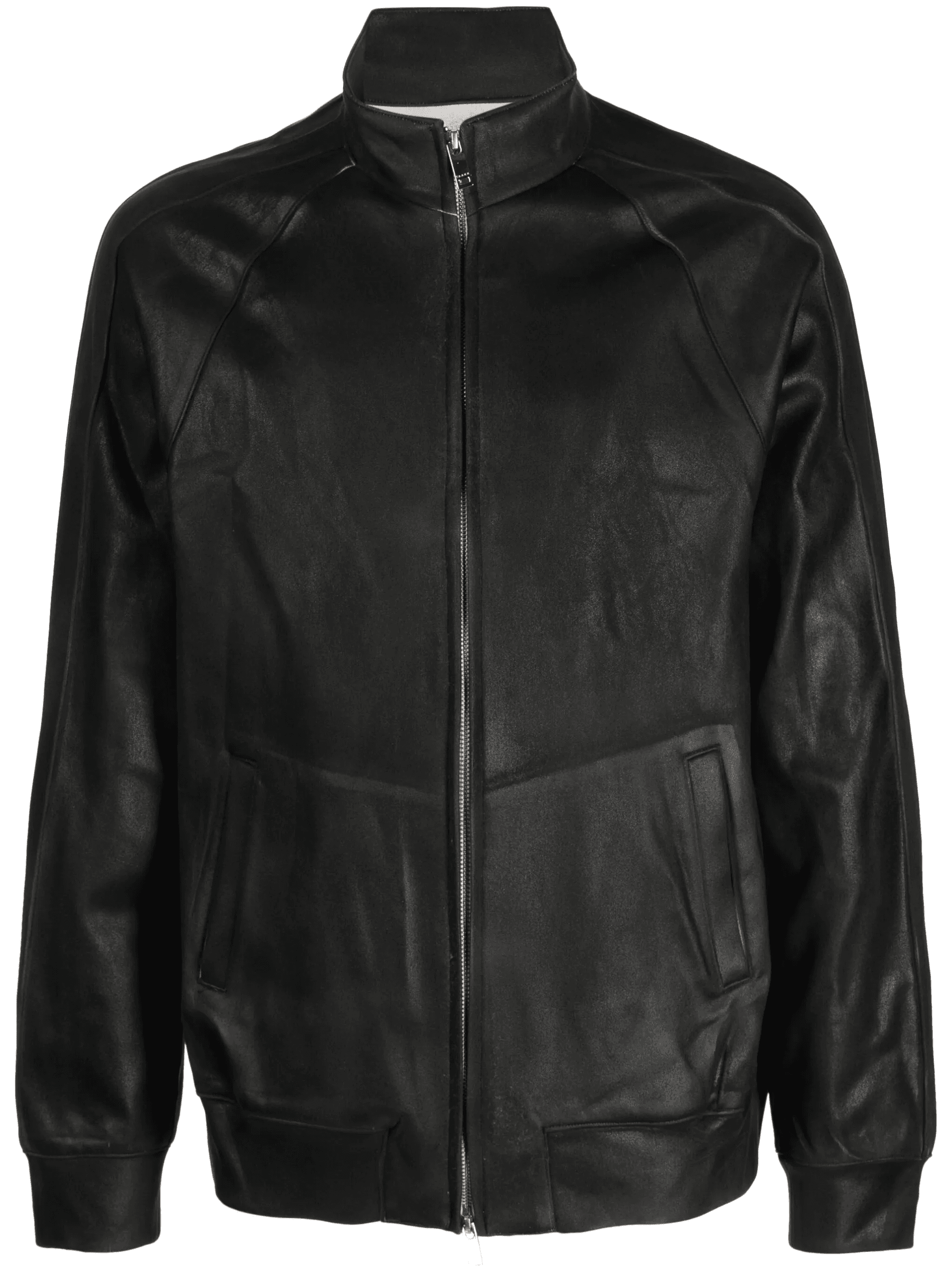 high-neck zipped bomber jacket - Image 1