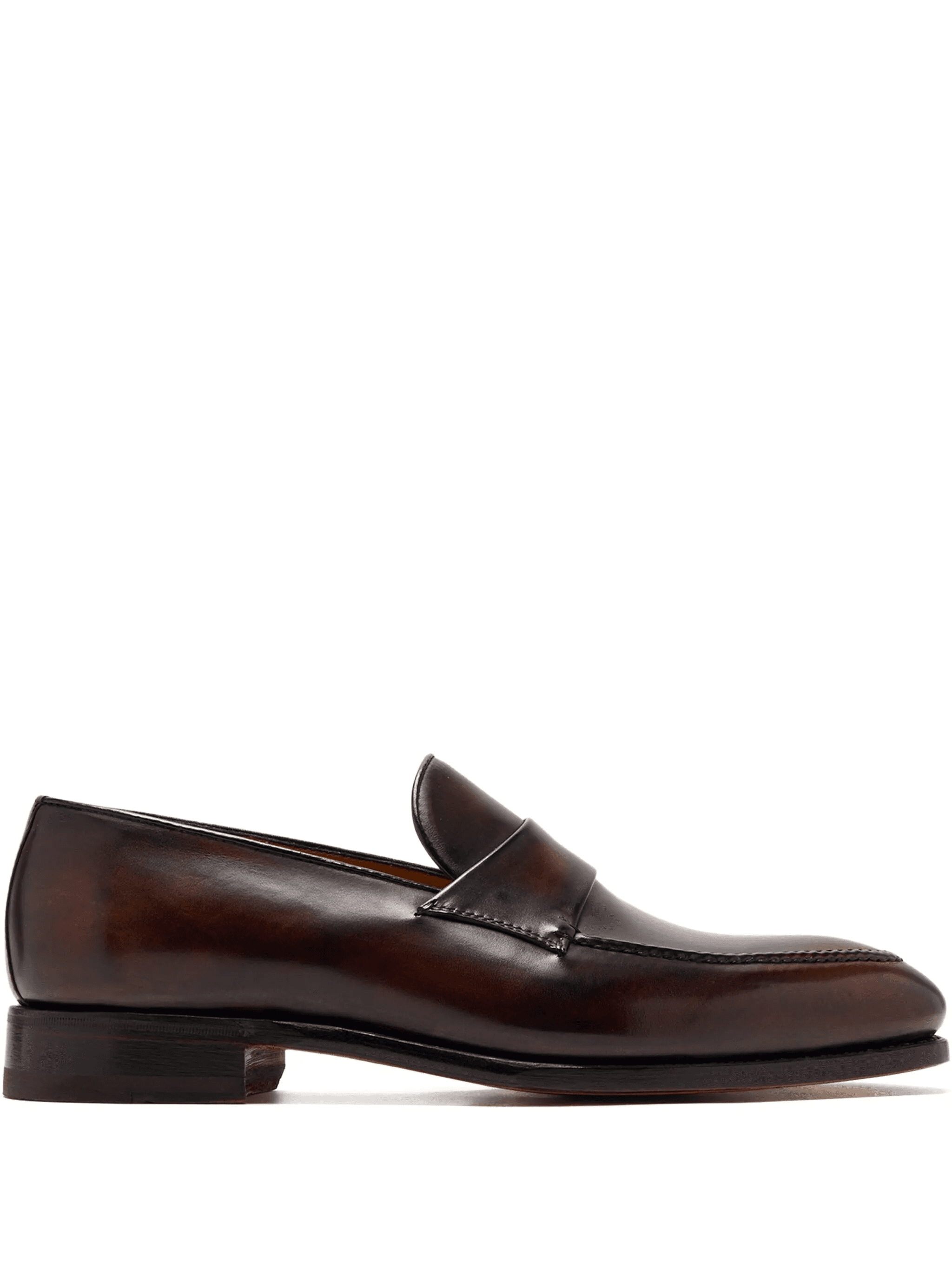 leather penny loafers - Image 1