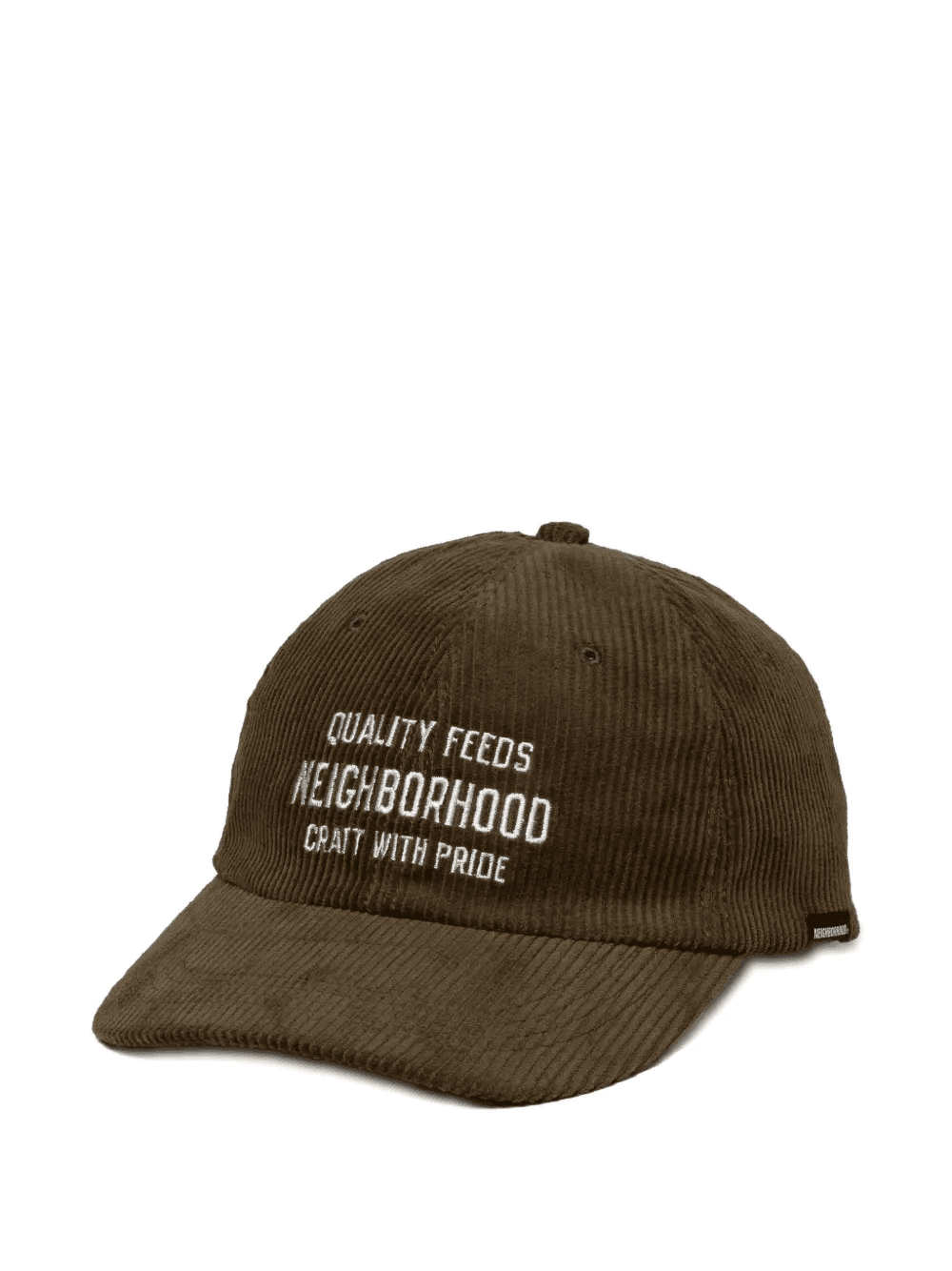corduroy embroidered baseball hat - Image 1