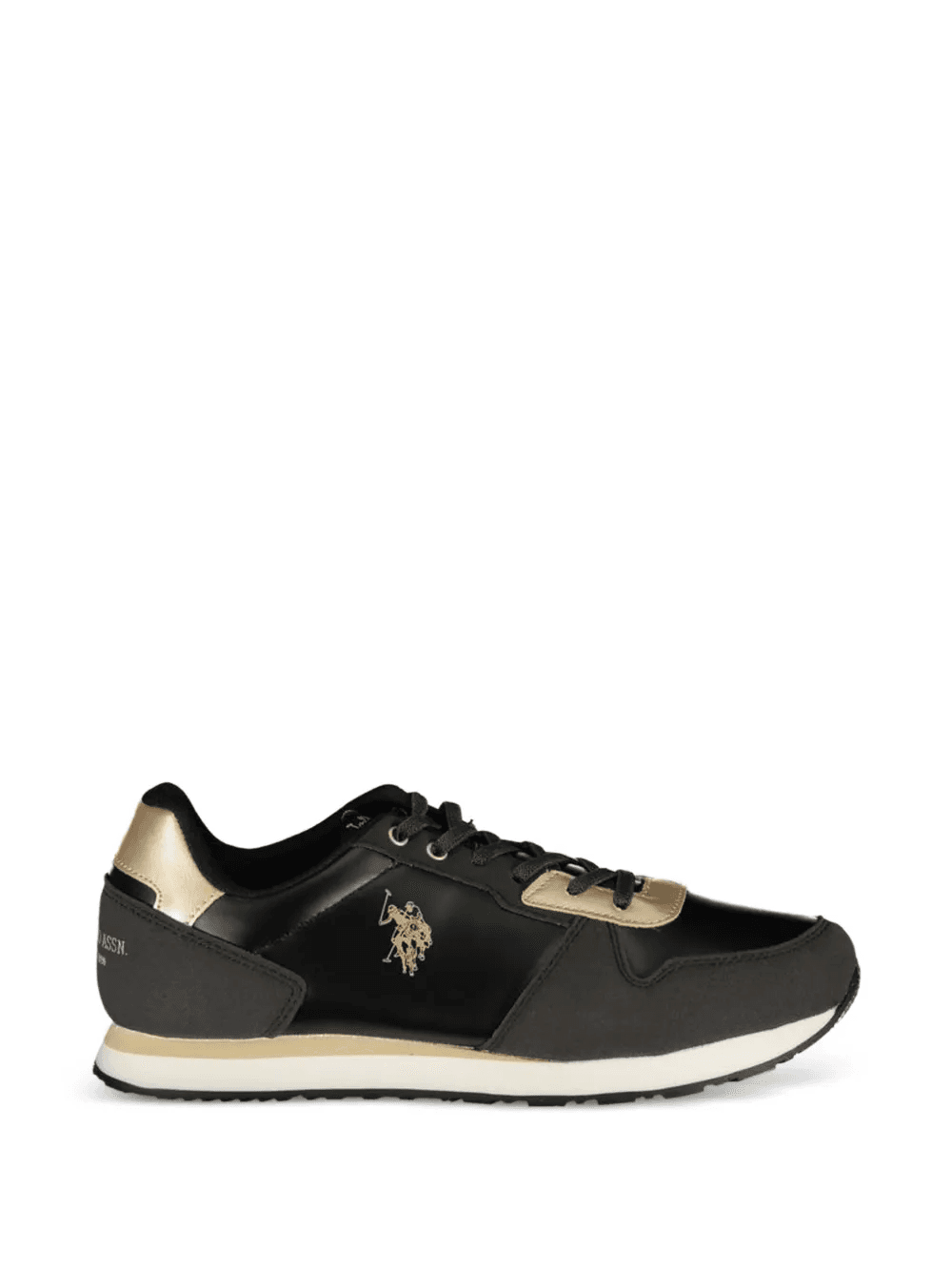 logo-print lace-up sneakers - Image 1
