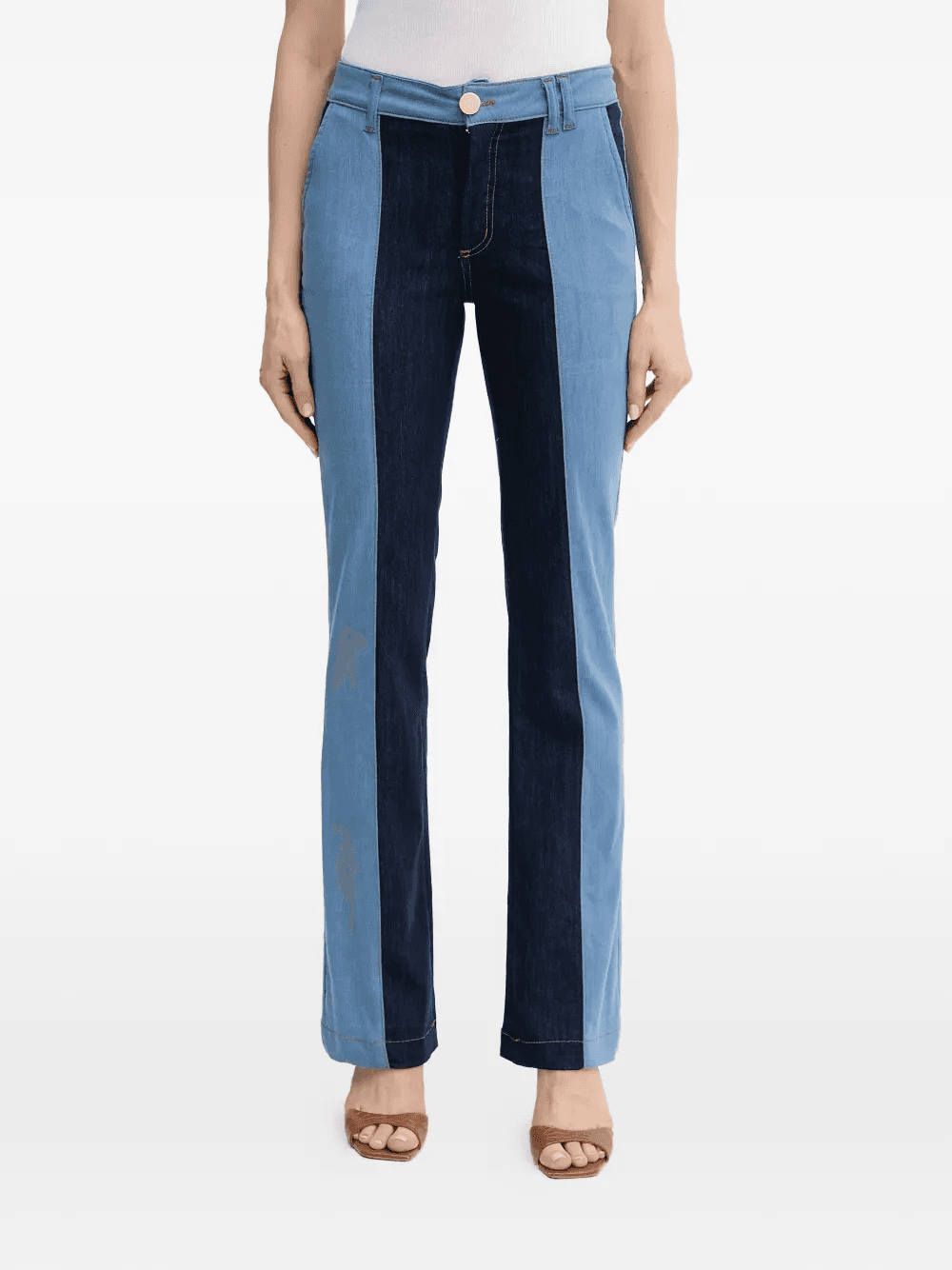 colour-block jeans - Image 1