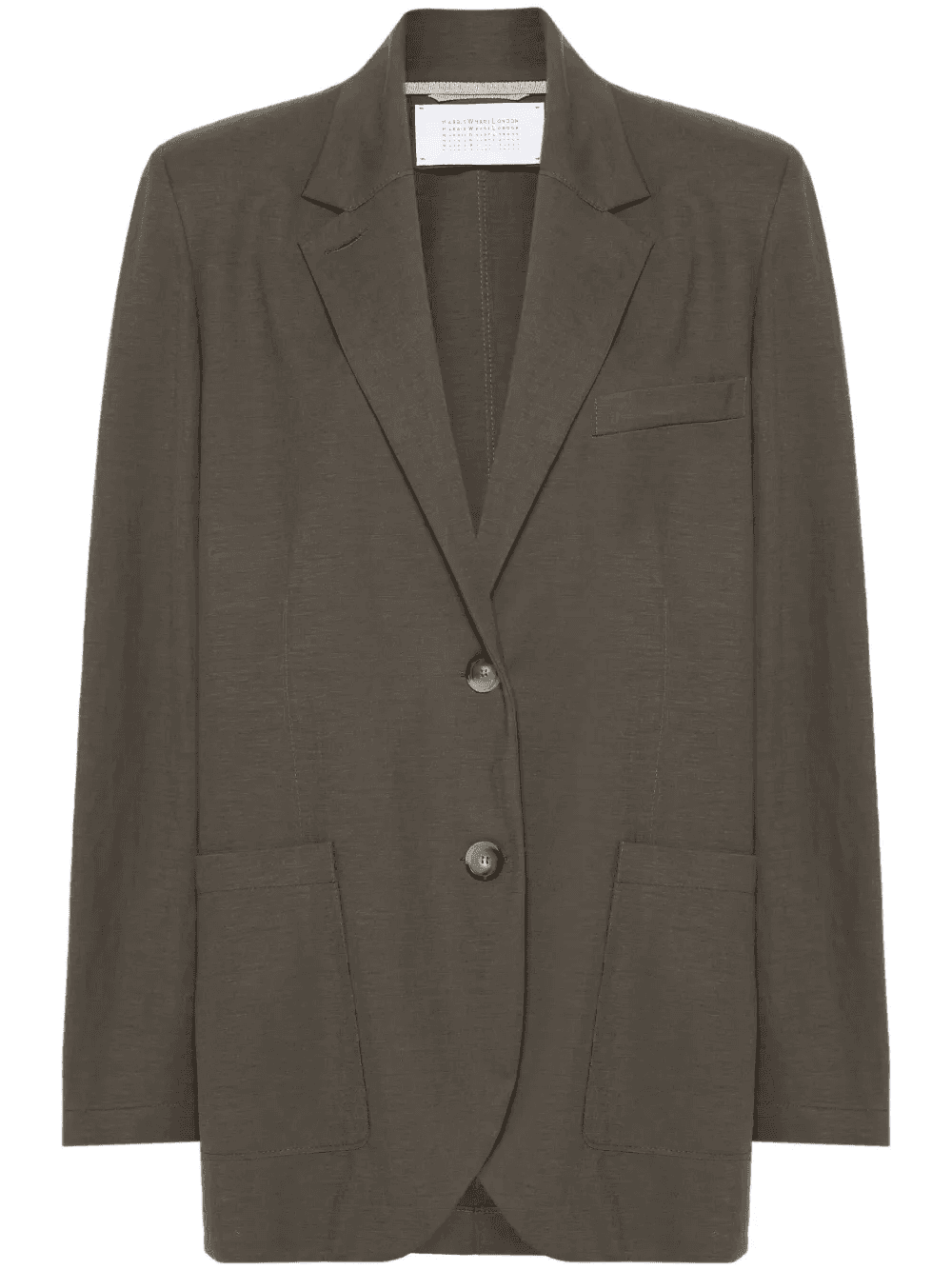 single-breasted blazer - Image 1