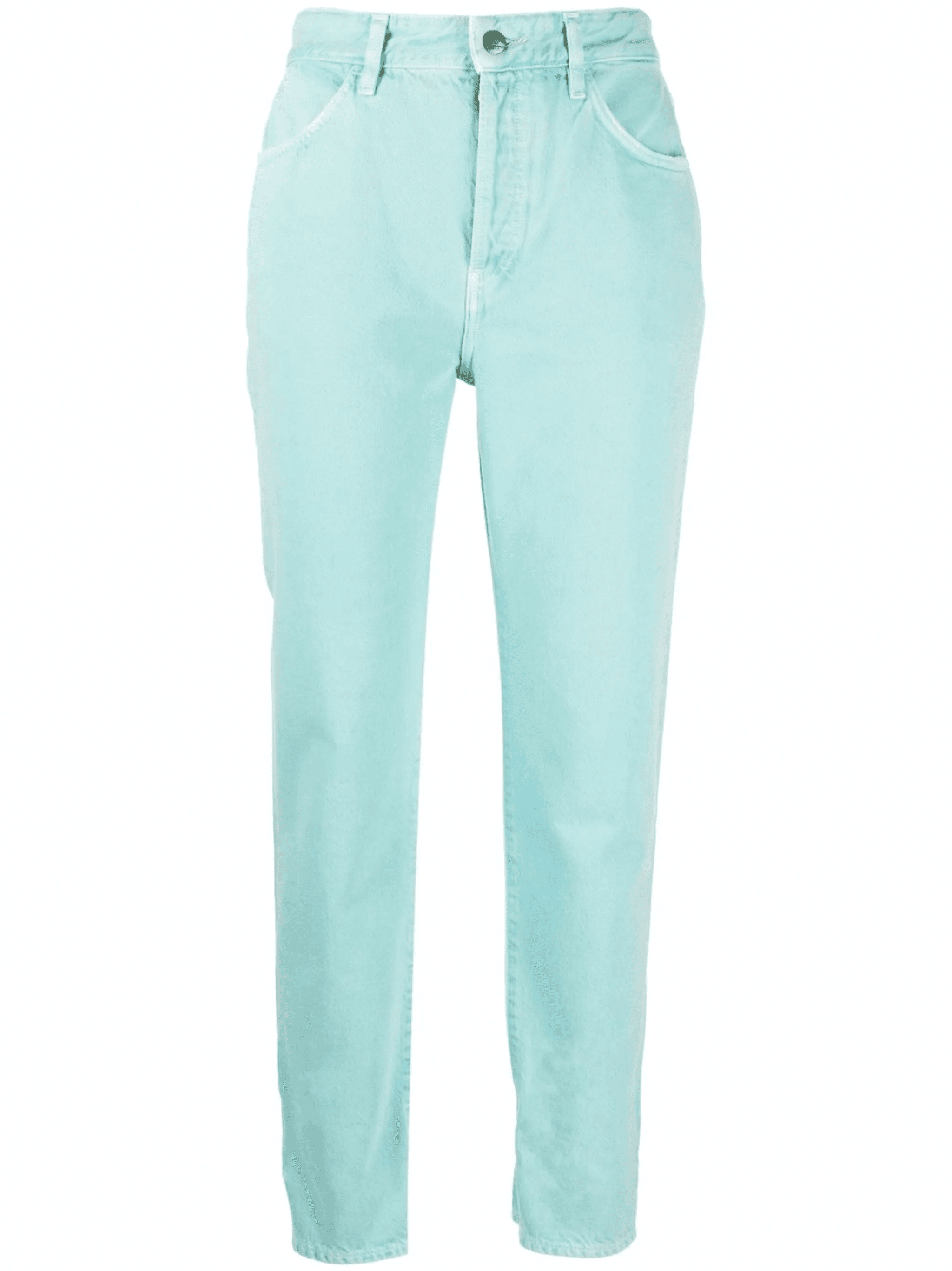 logo-patch straight-leg jeans - Image 1