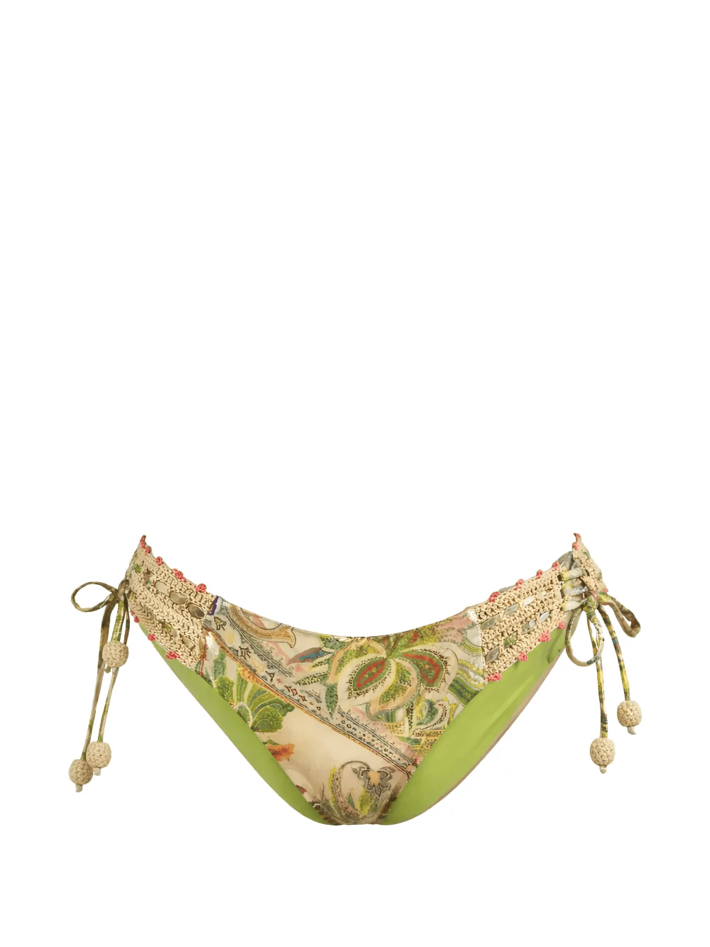 Aru paisley-crochet bikini bottoms - Image 1