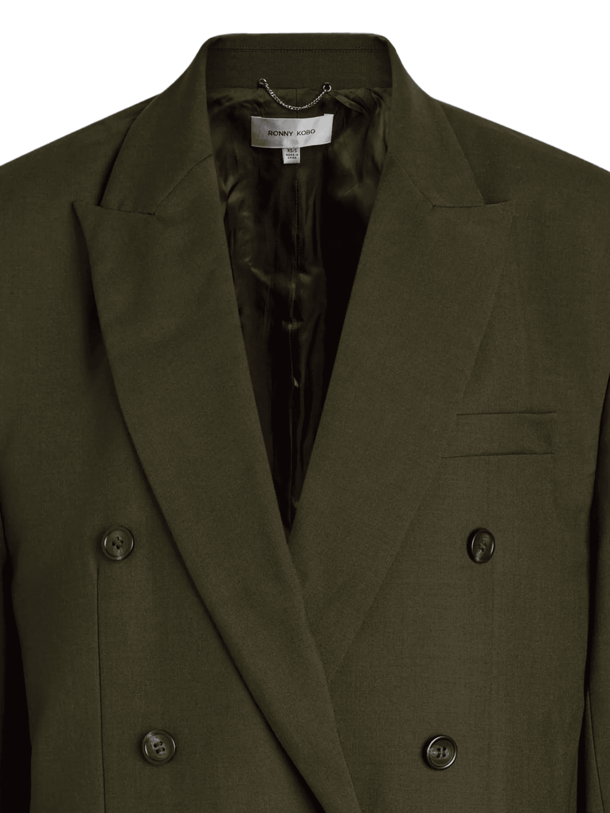 double-breasted jacket - Image 1