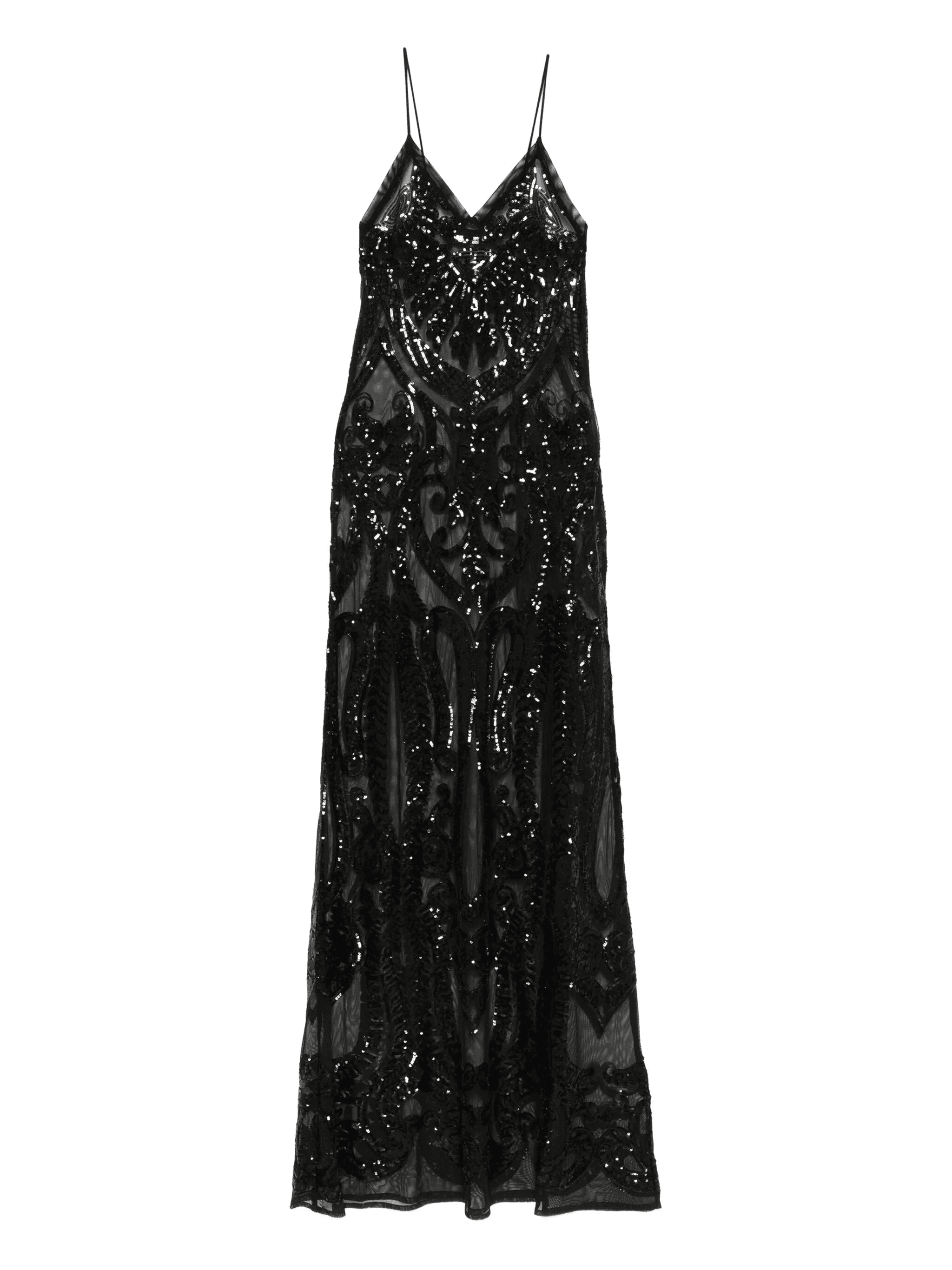 sequin-embellished gown - Image 1