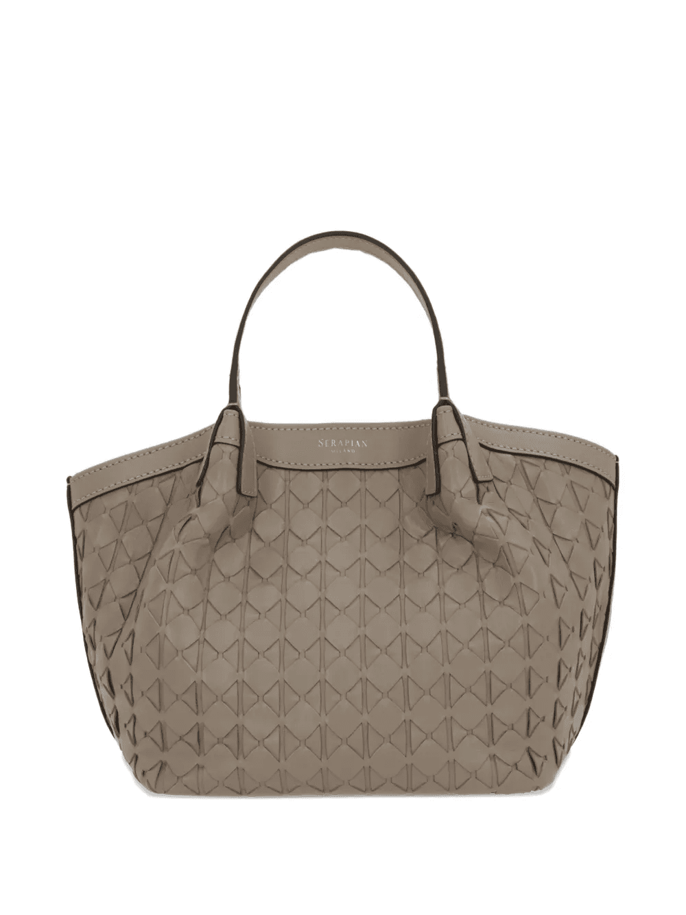 mini Secret woven tote bag - Image 1