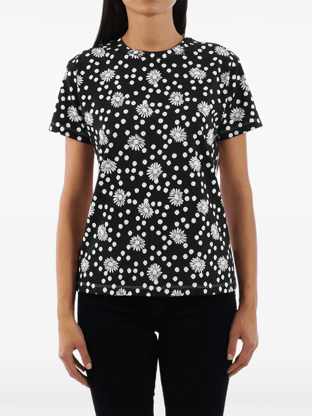 floral print t-shirt - Image 1