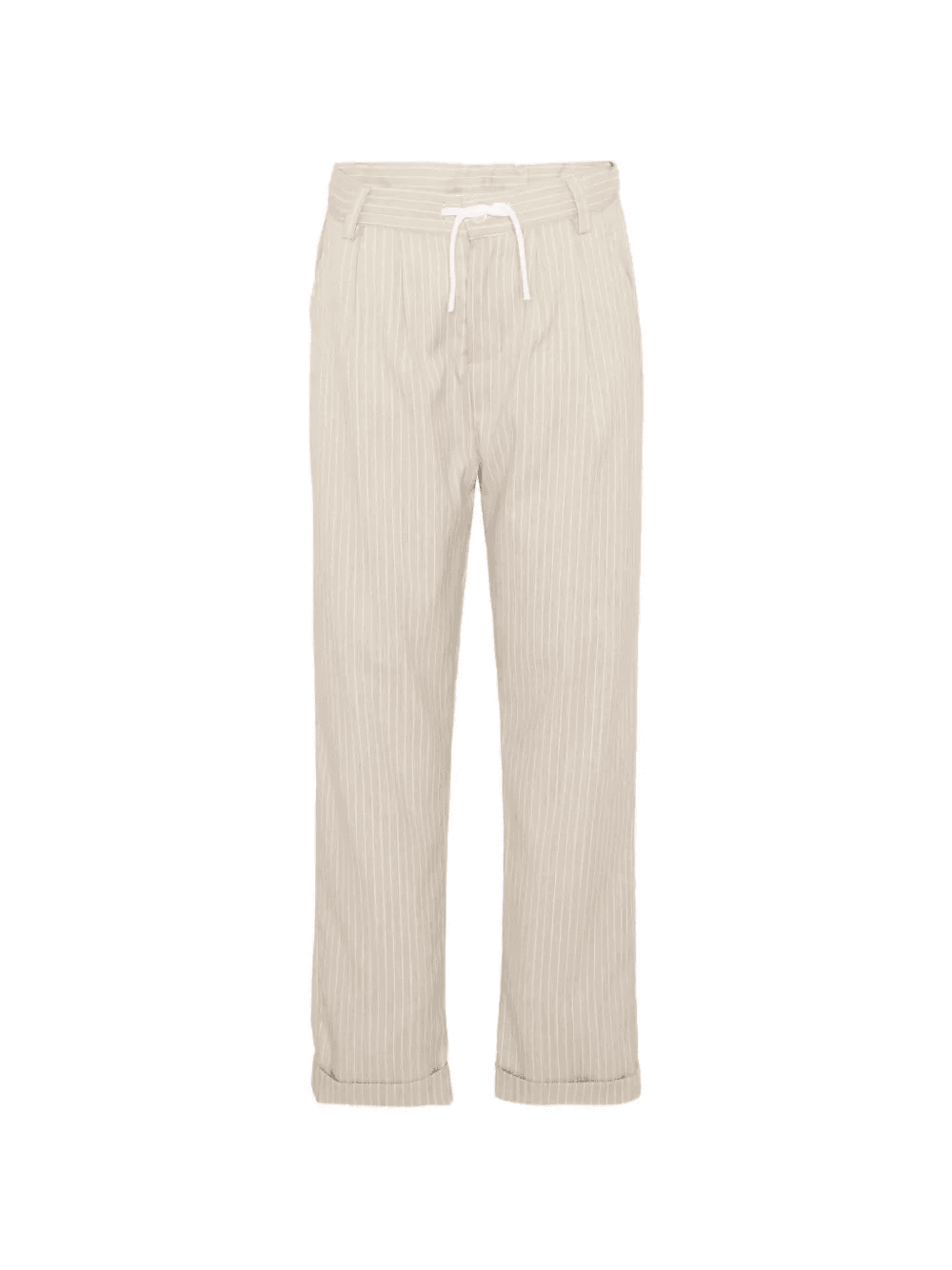 striped drawstring trousers - Image 1