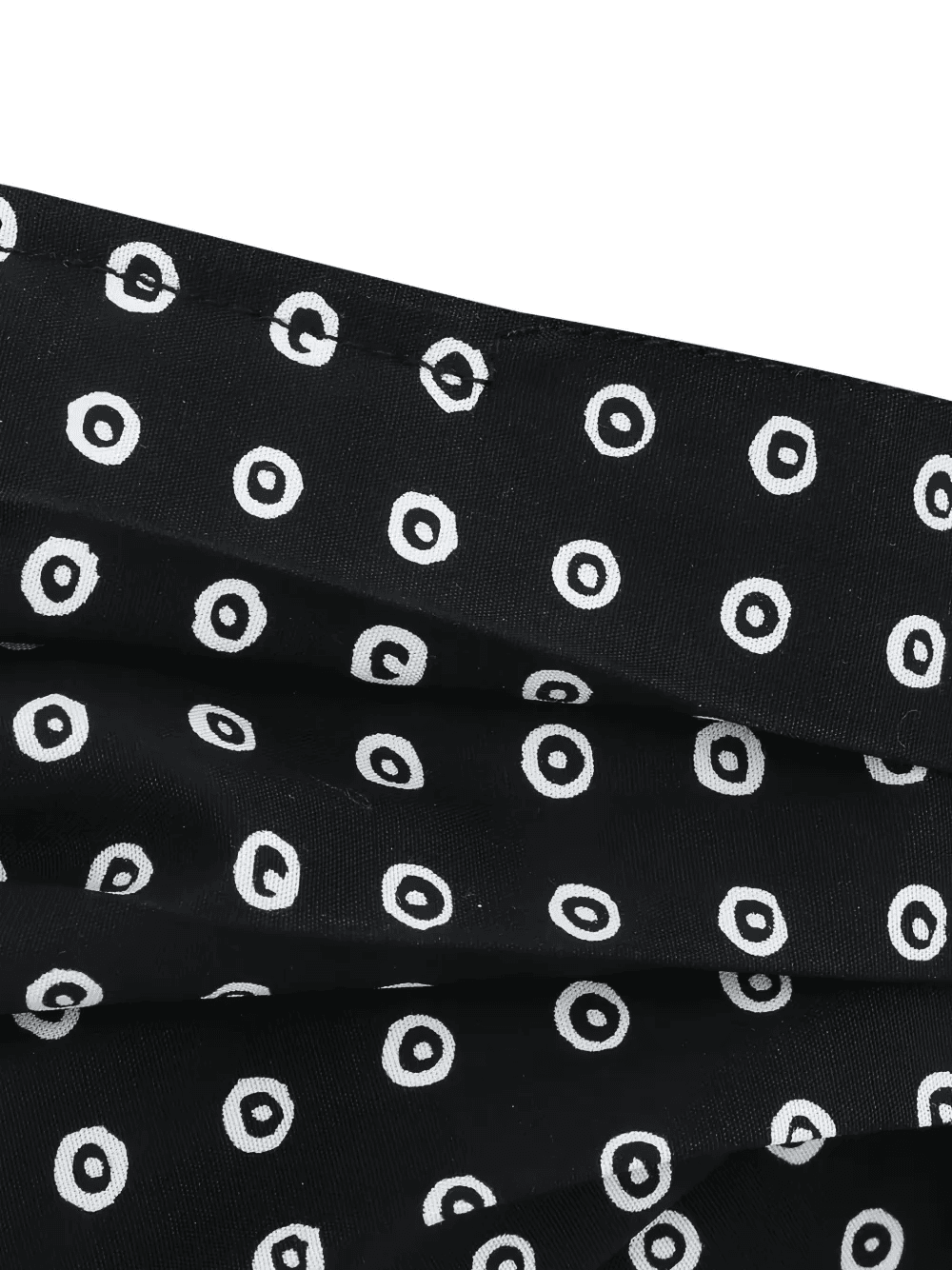 circle-print face mask — Image 2