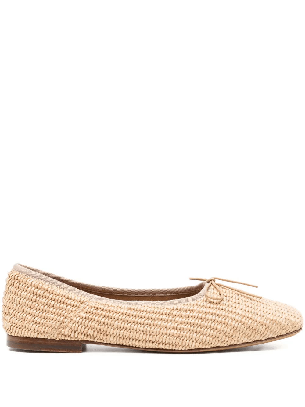 raffia ballet flats - Image 1