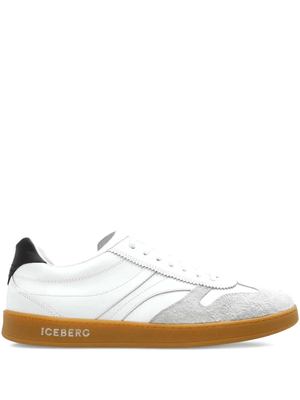 suede-panel sneakers - Image 1