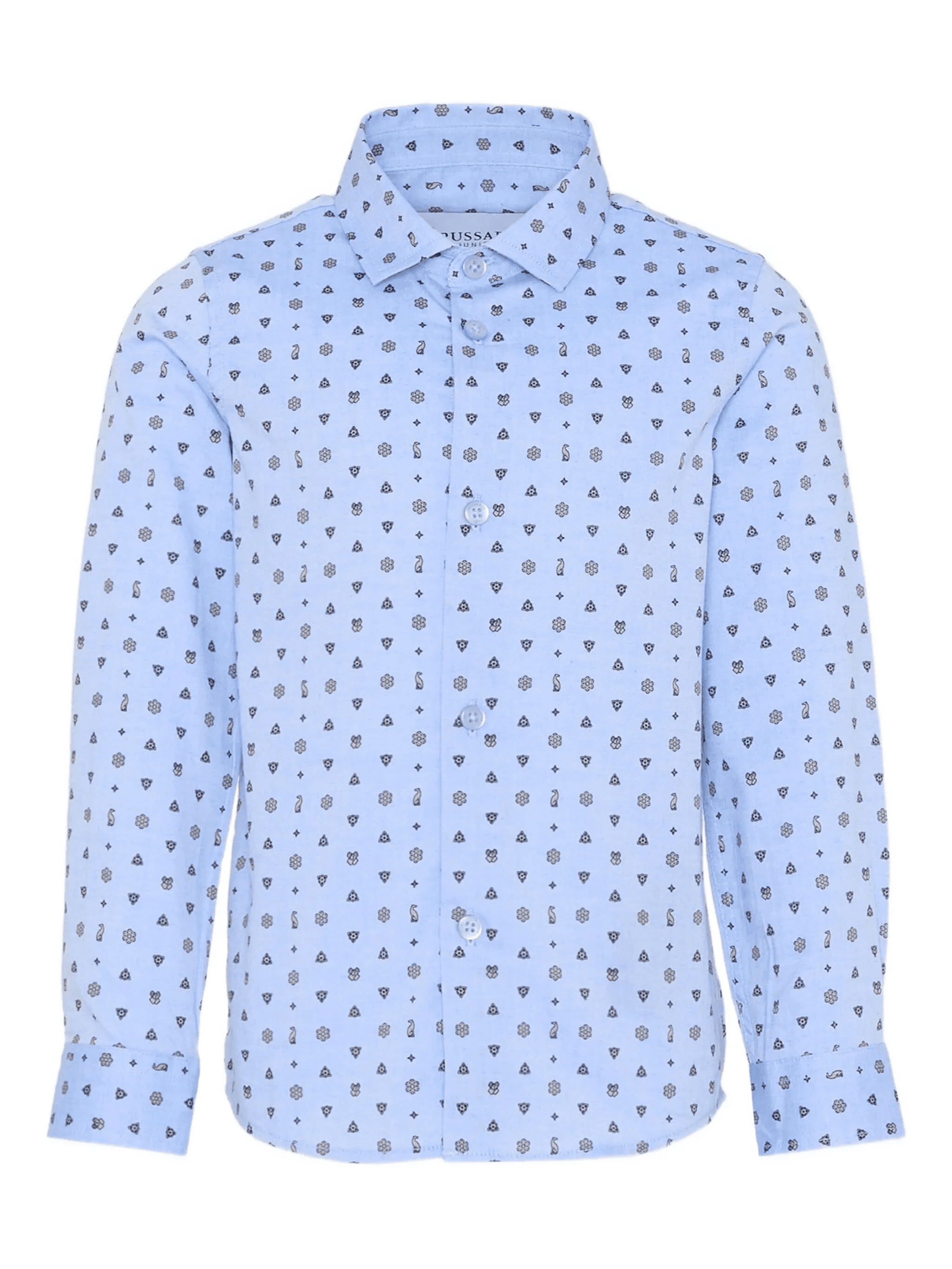 long-sleeve floral shirt - Image 1