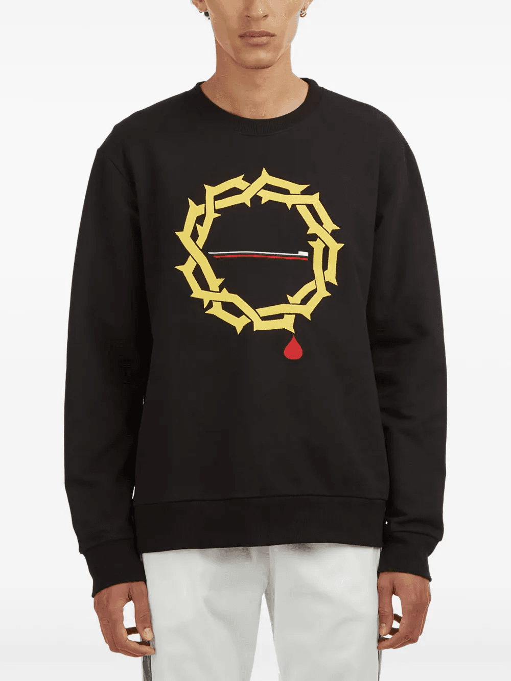 graphic-print sweatshirt - Image 1