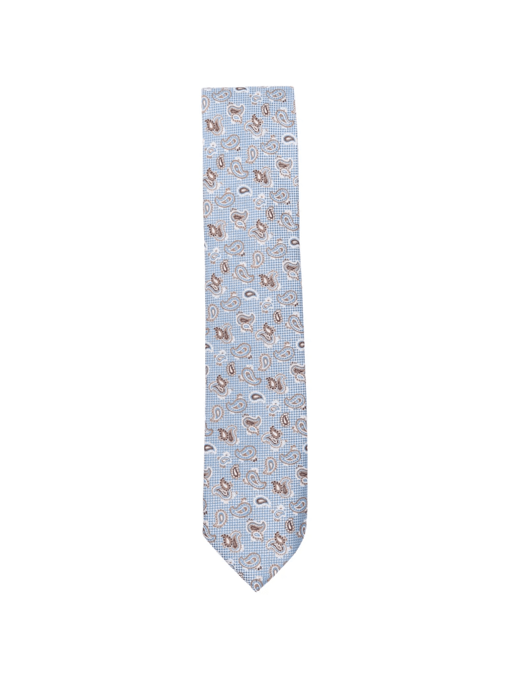 paisley check tie - Image 1
