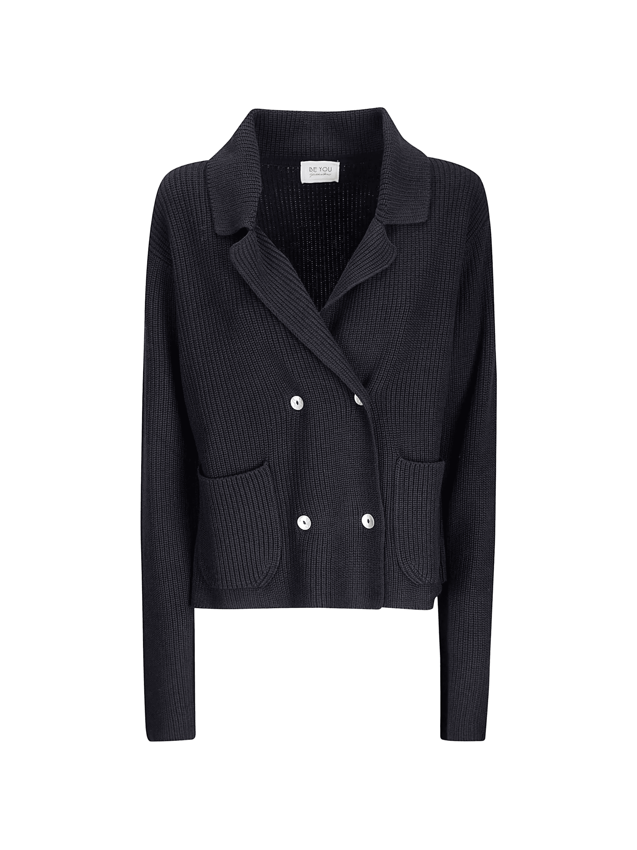 double-breasted cardigan - Image 1