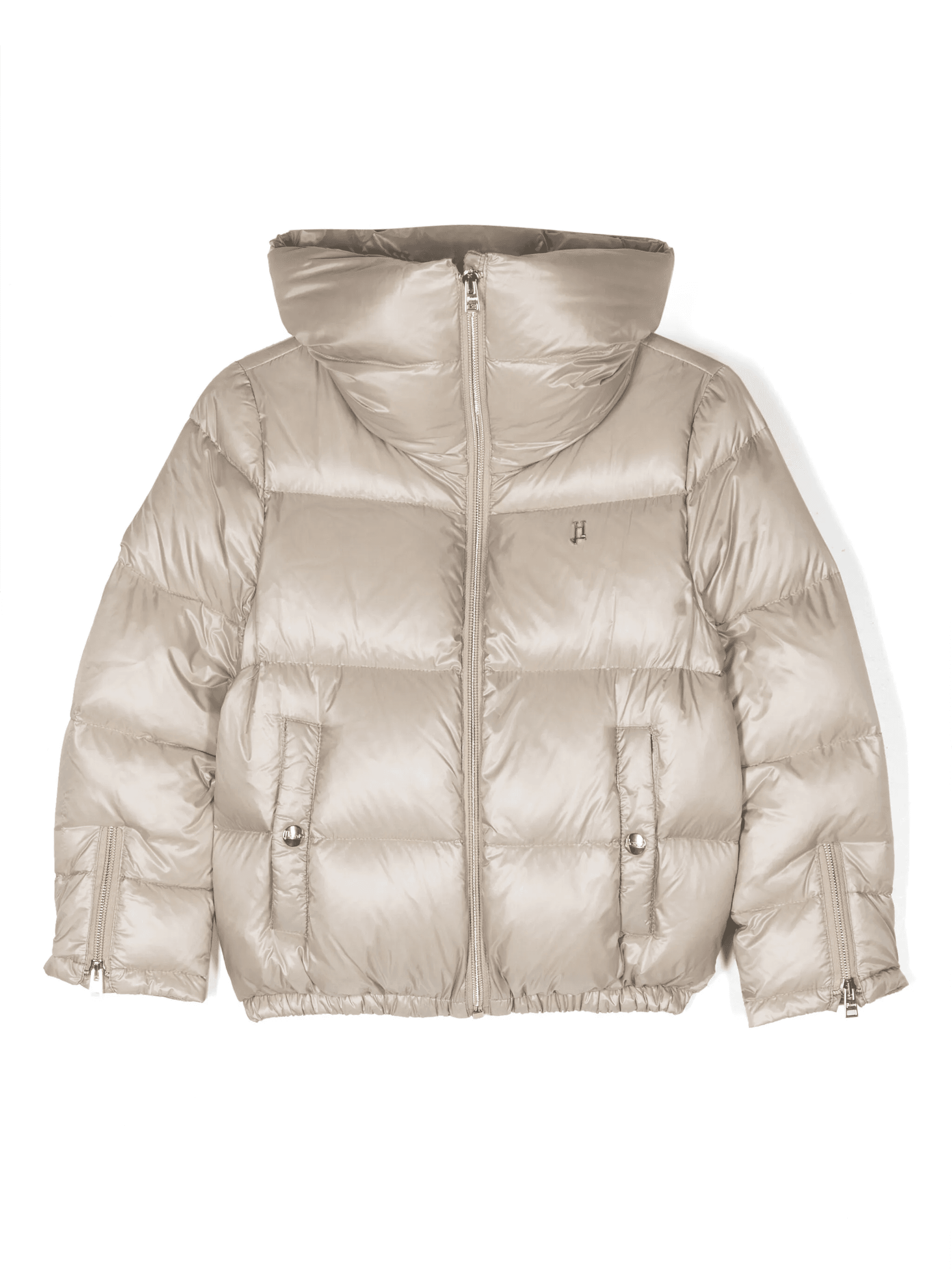 feather down puff jacket - Image 1