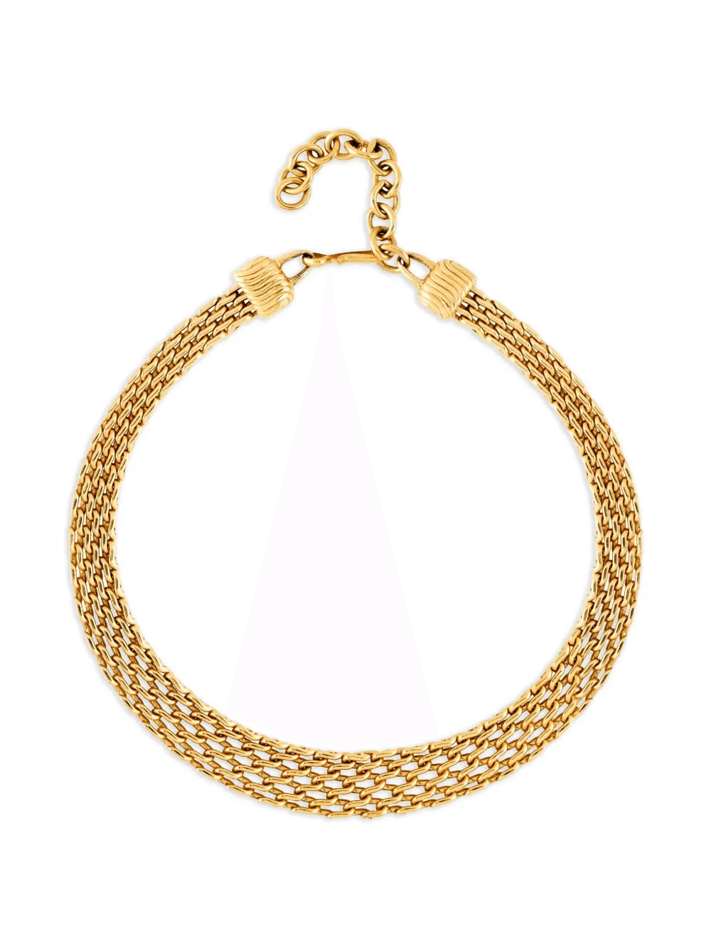 1980s weave-chain necklace - Image 1