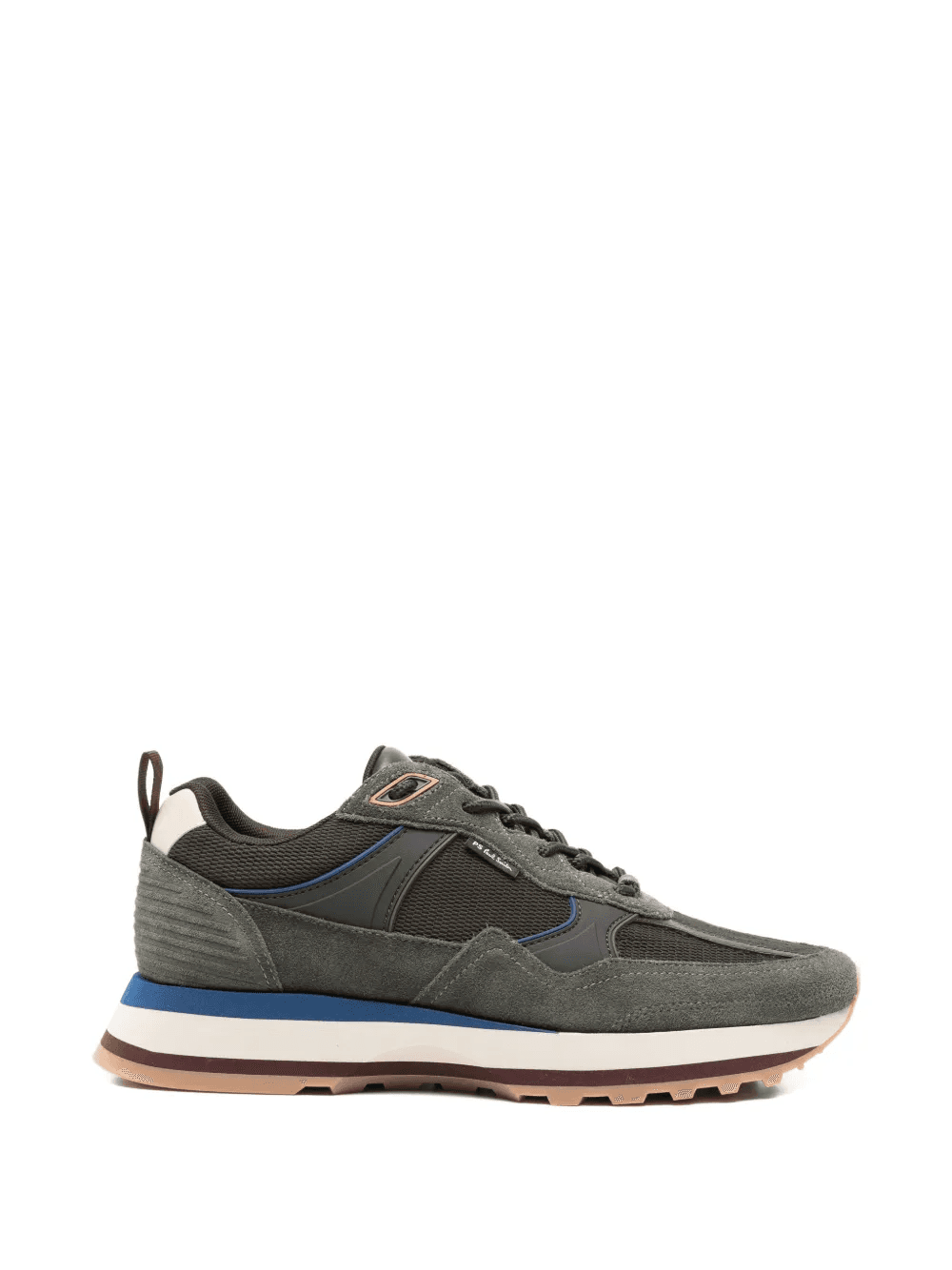 lace-up panelled sneakers - Image 1