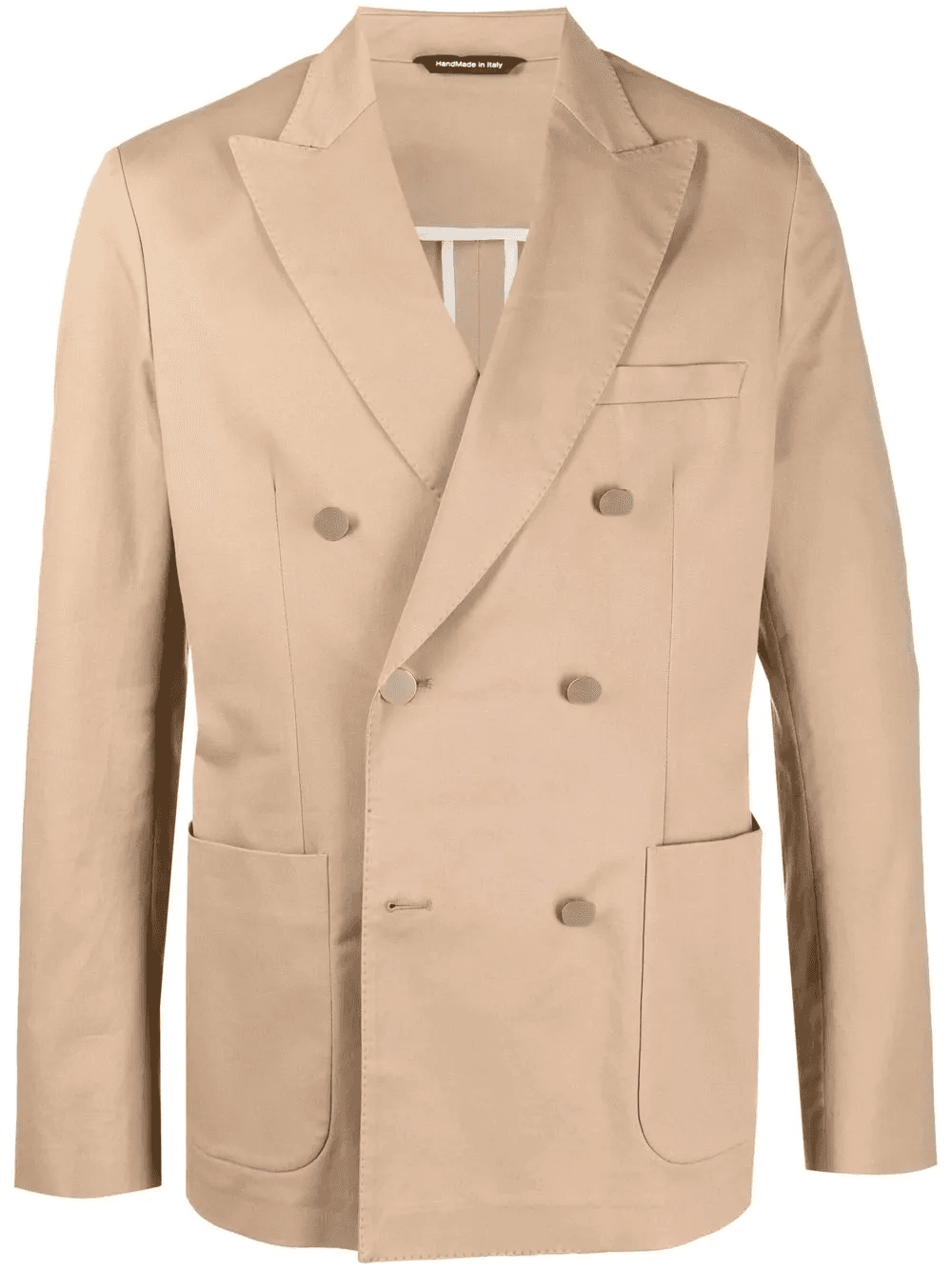 double-breasted fitted blazer - Image 1