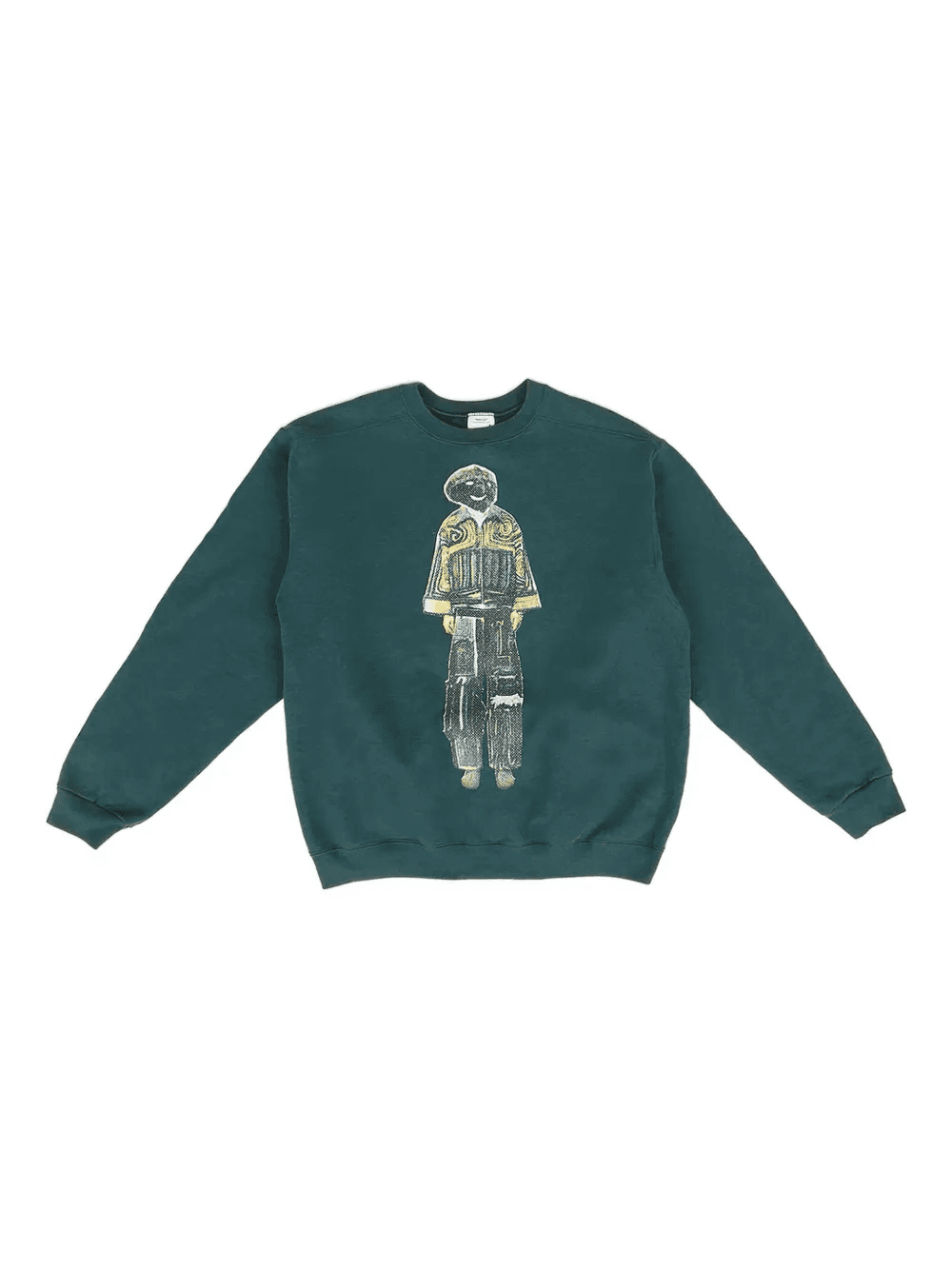 graphic-print crew-neck sweatshirt - Image 1