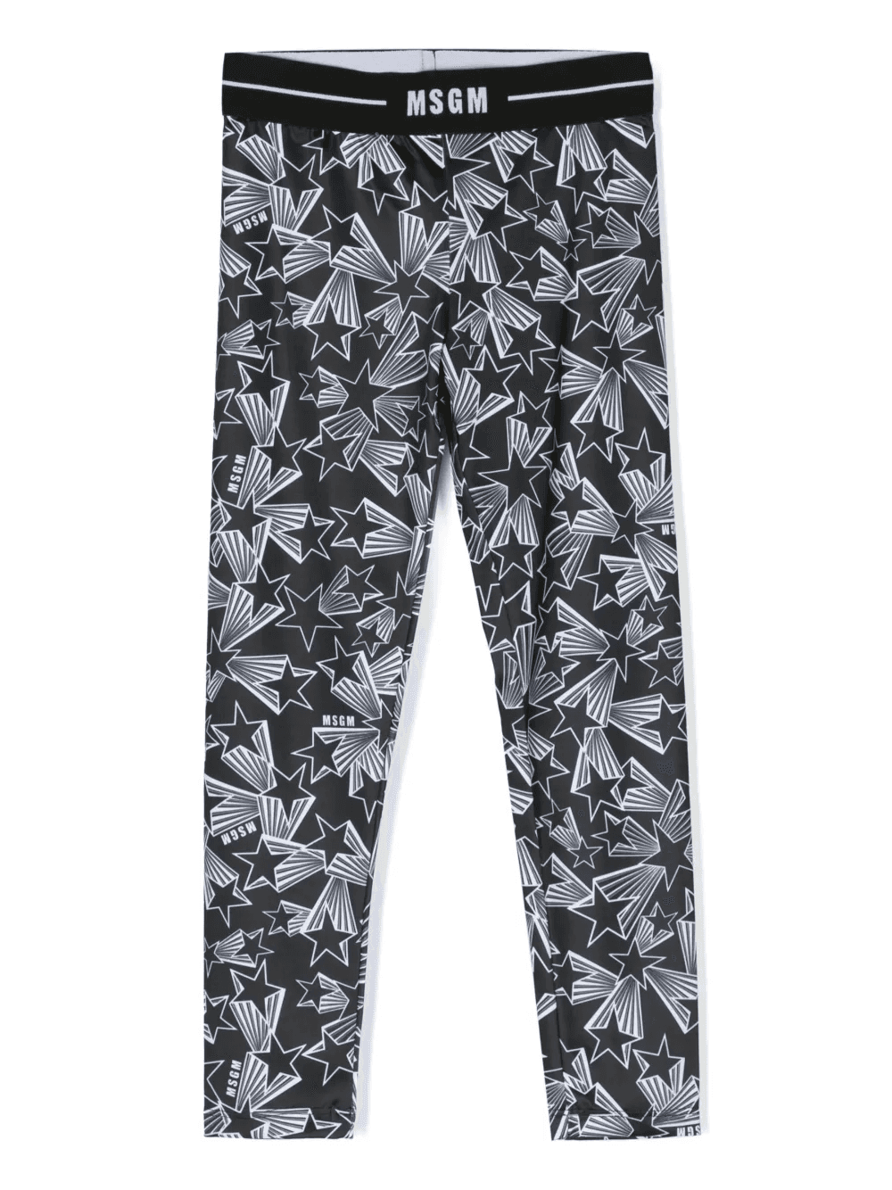 star-print elasticated-waist leggings - Image 1