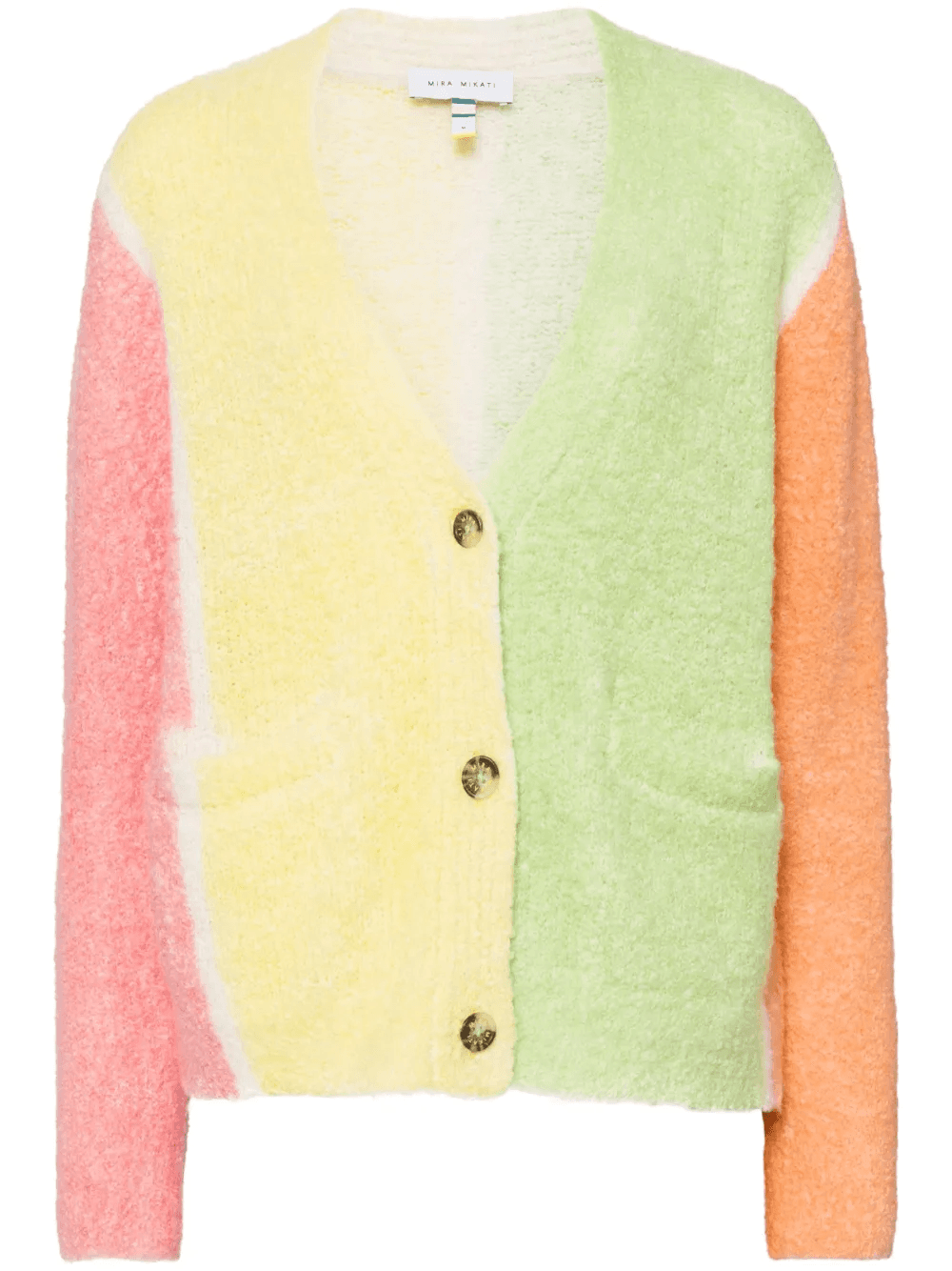 colour-block cardigan - Image 1