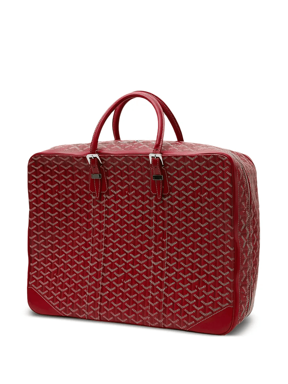 Goyardine zipped suitcase - Image 1