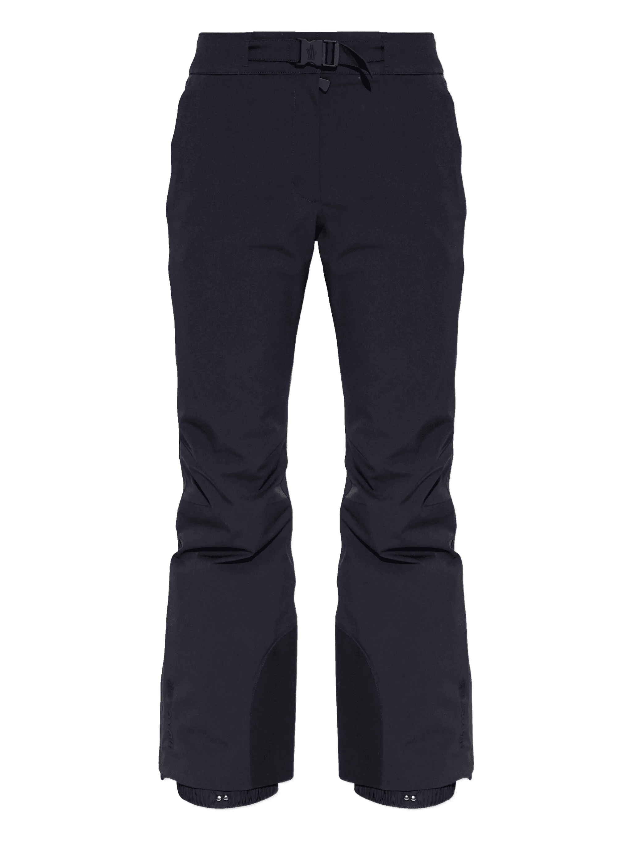 buckle-detail padded trousers - Image 1
