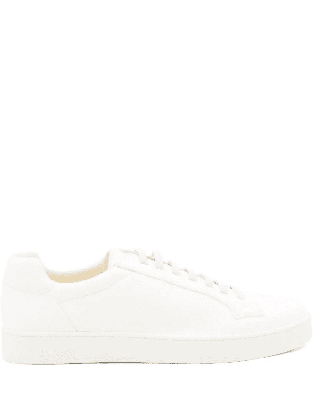 leather lace-up sneakers - Image 1