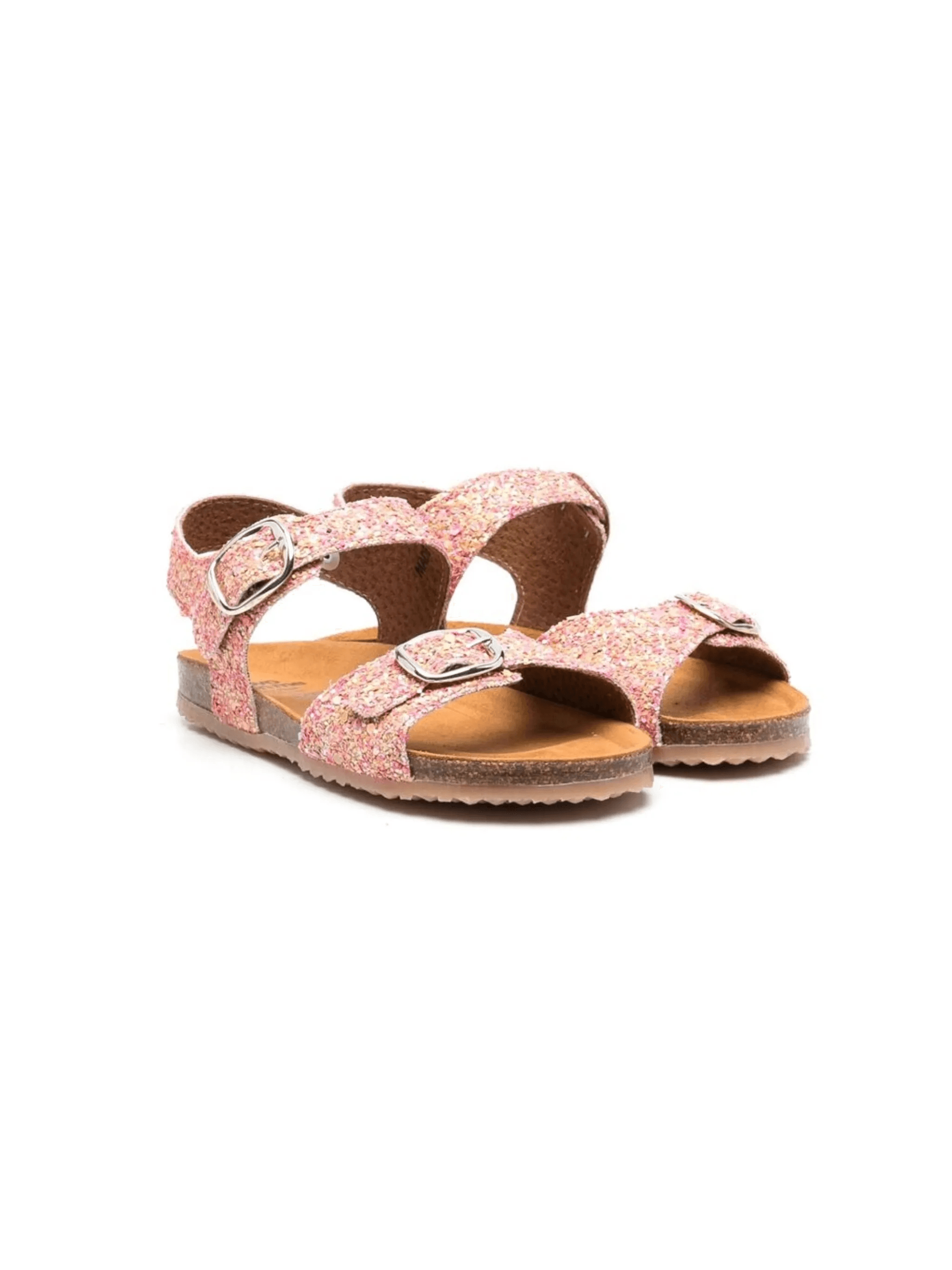 glitter-detail buckled sandals - Image 1