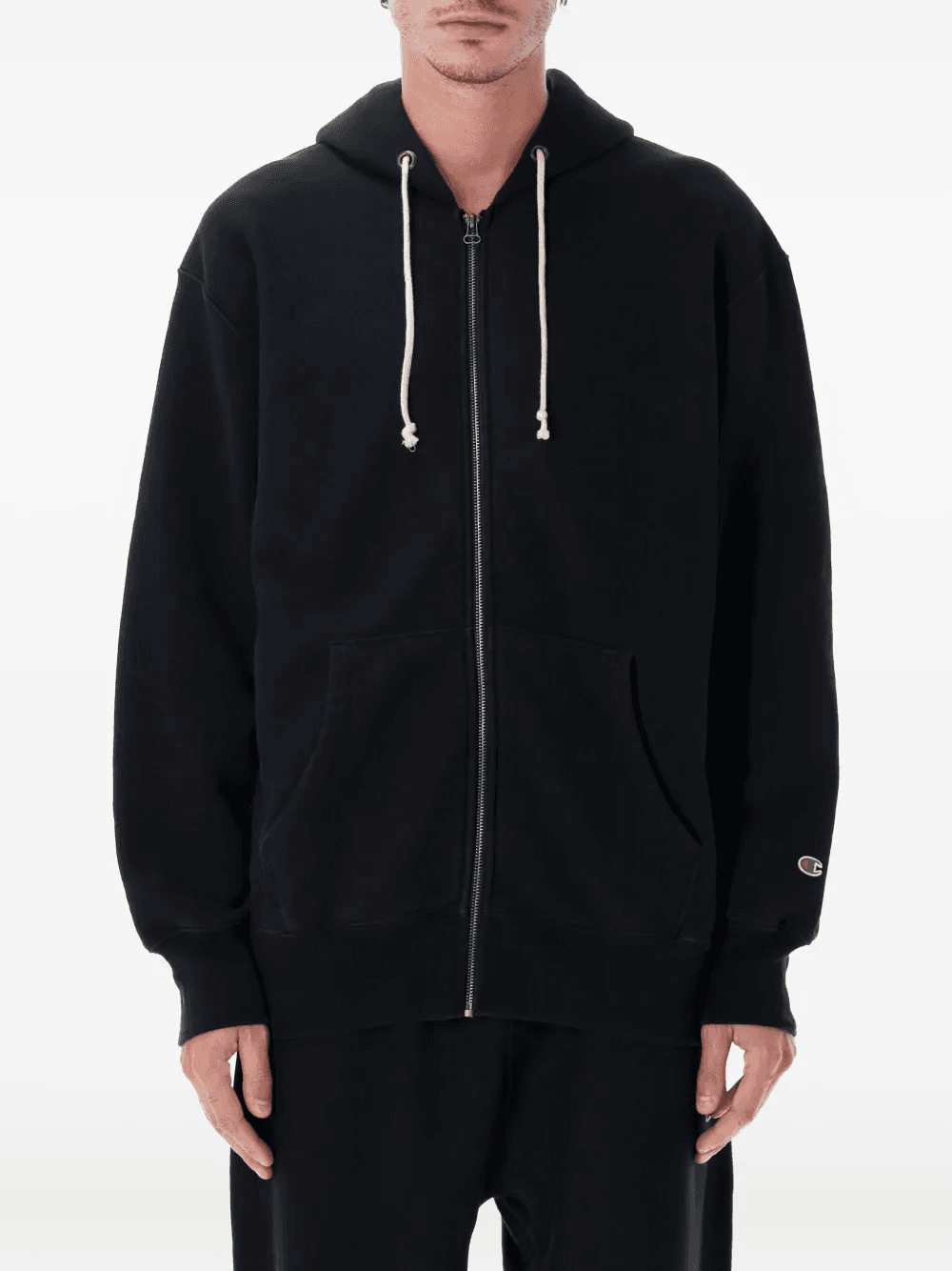 zip-up hoodie - Image 1