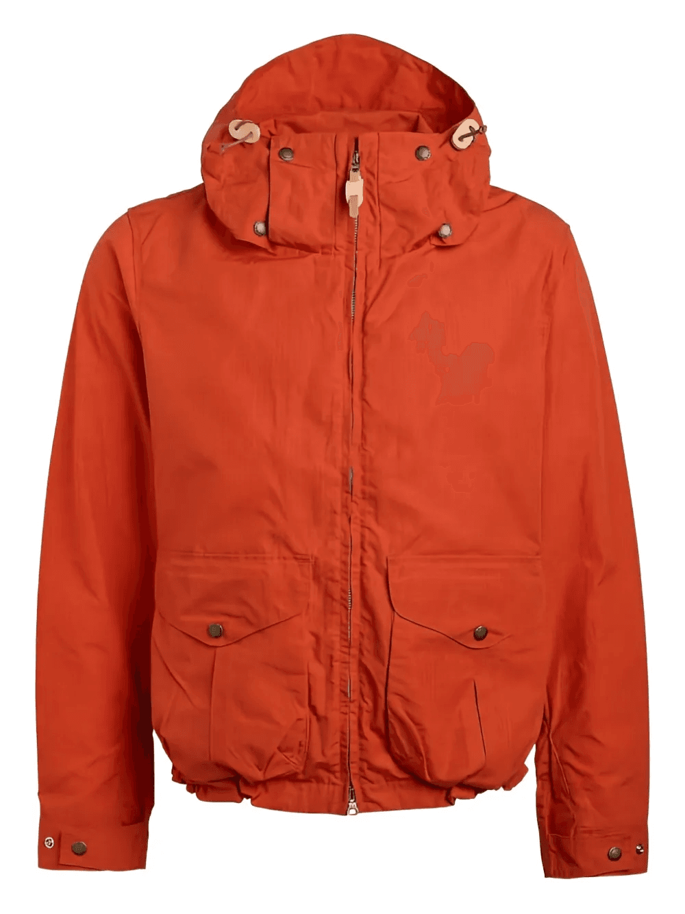 hooded drawstring jacket - Image 1