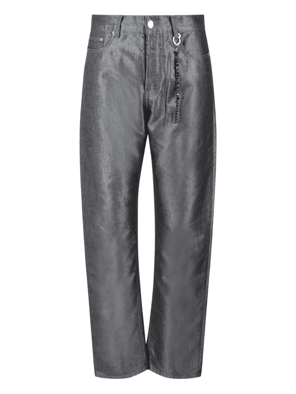 shiny straight jeans - Image 1