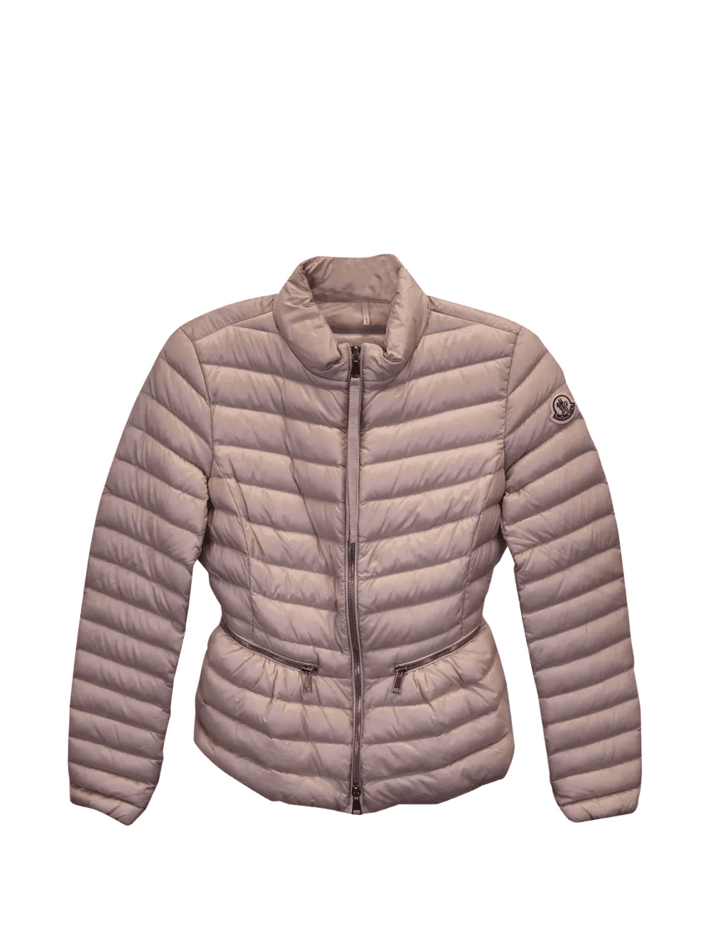 peplum puffer jacket - Image 1