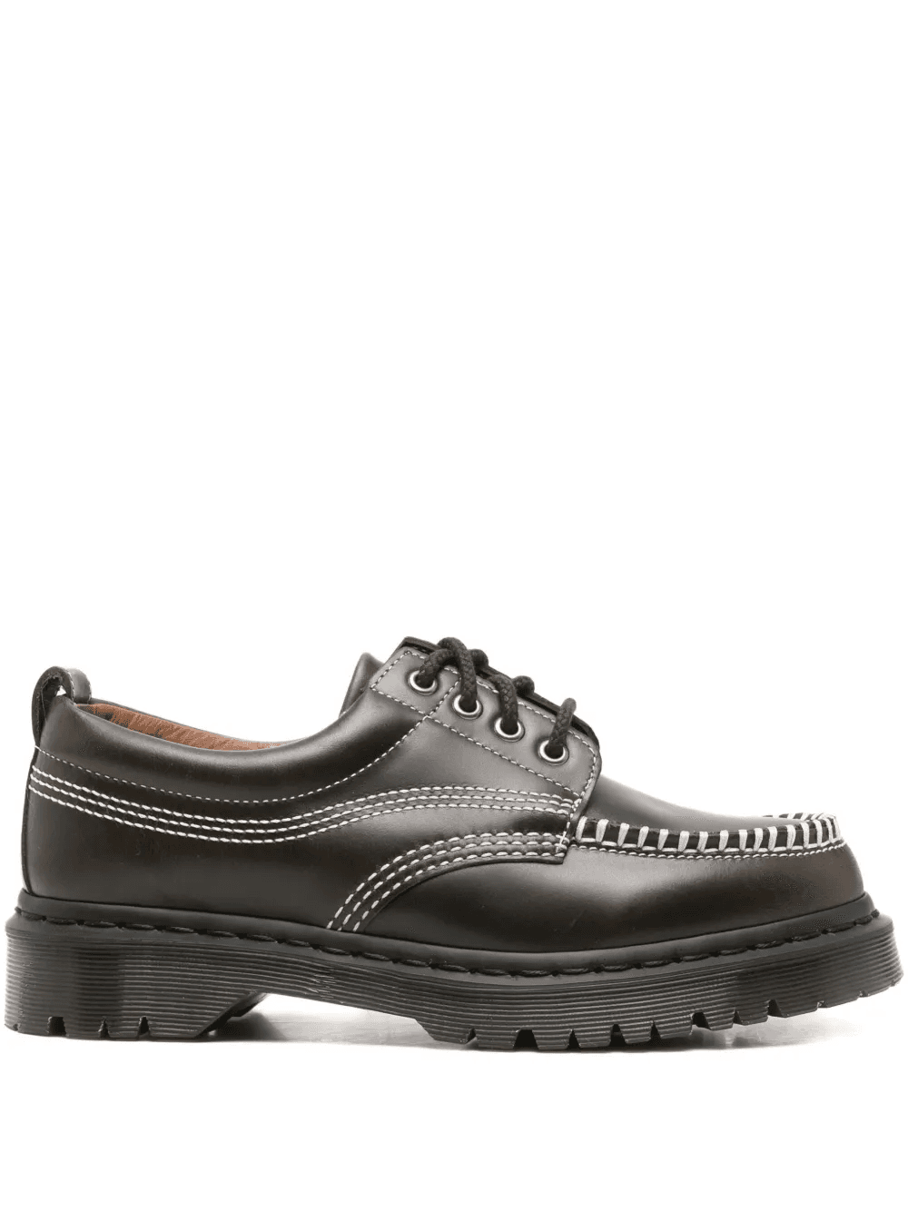 leather derby shoes - Image 1