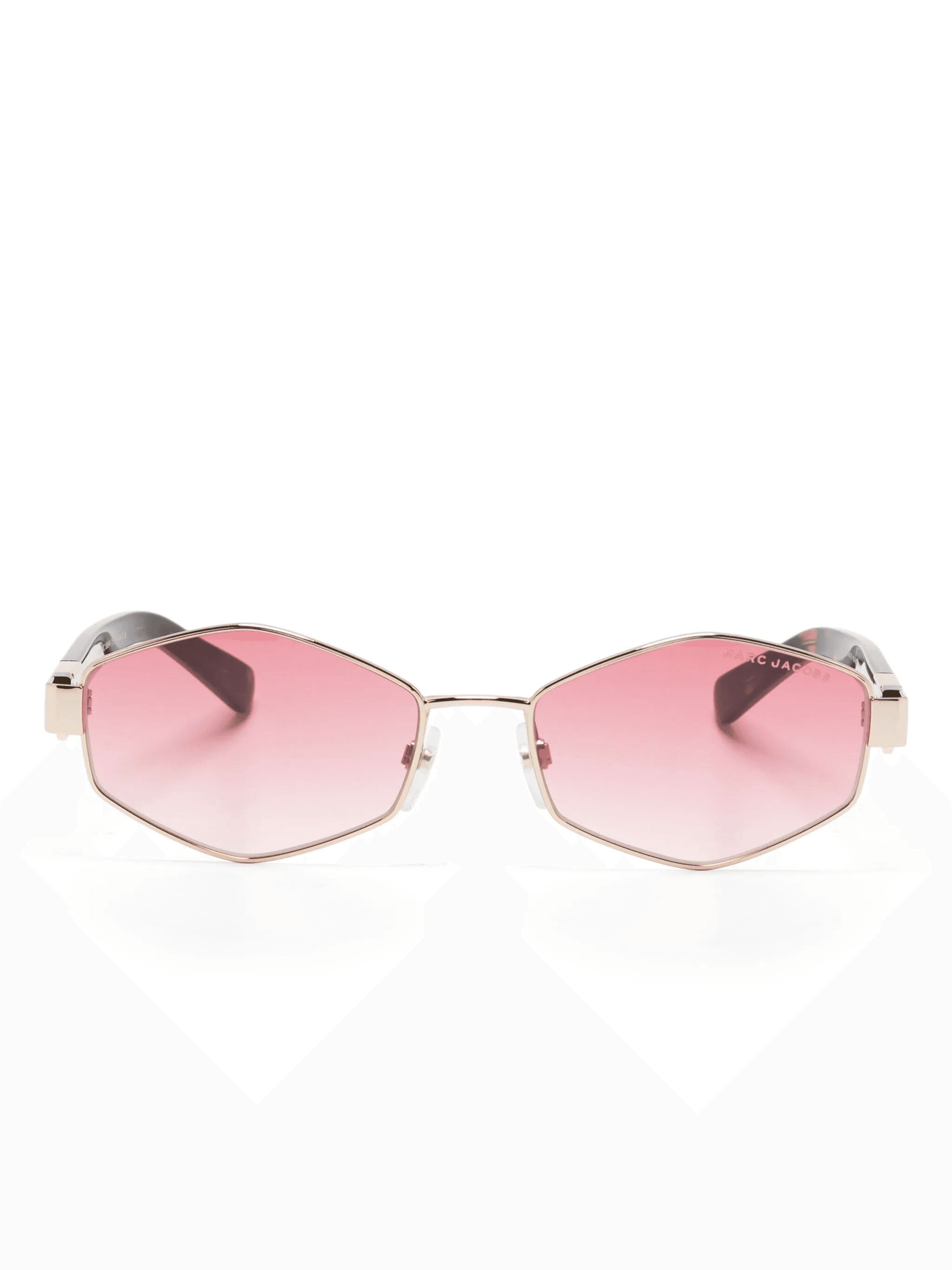 geometric-frame sunglasses - Image 1