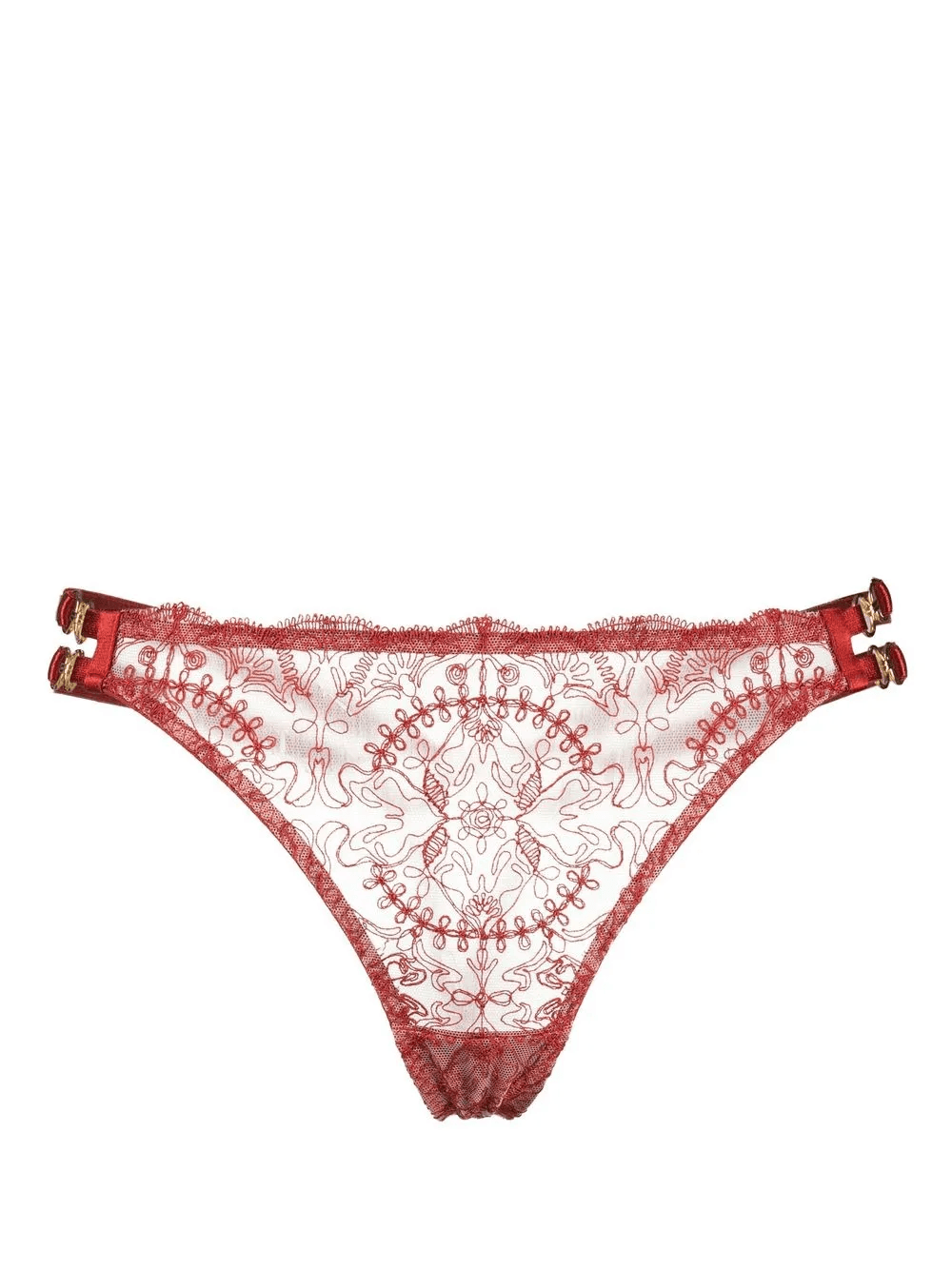 Cymatic sheer-lace thong - Image 1