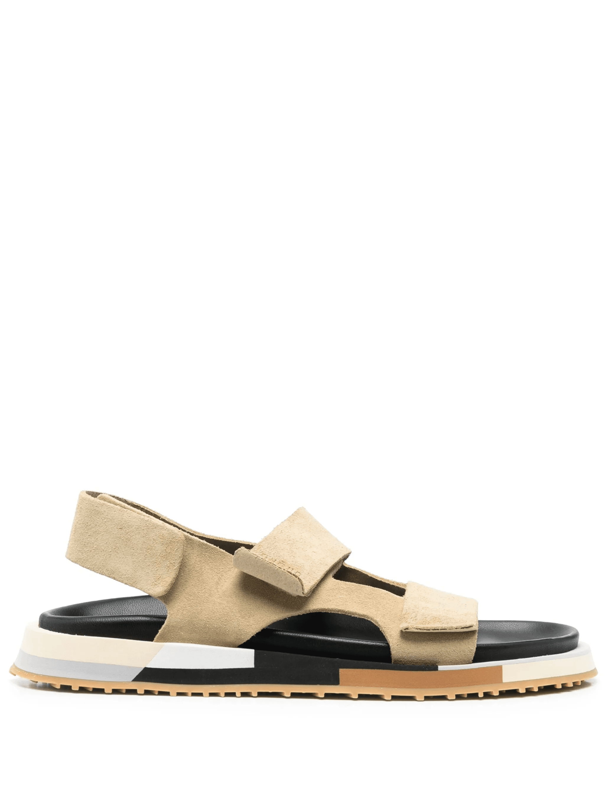 suede touch-strap sandals - Image 1