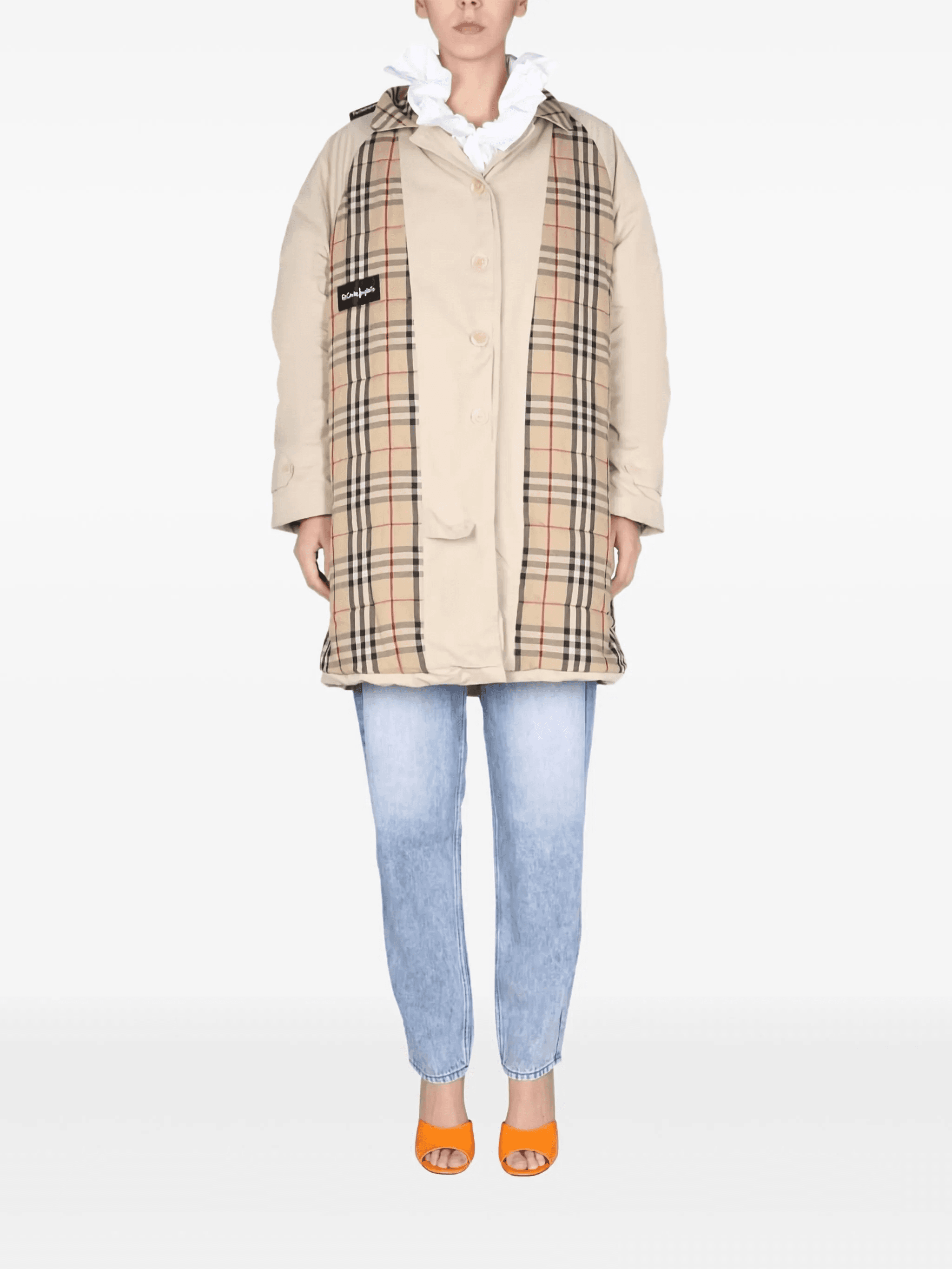 check pattern coat - Image 1