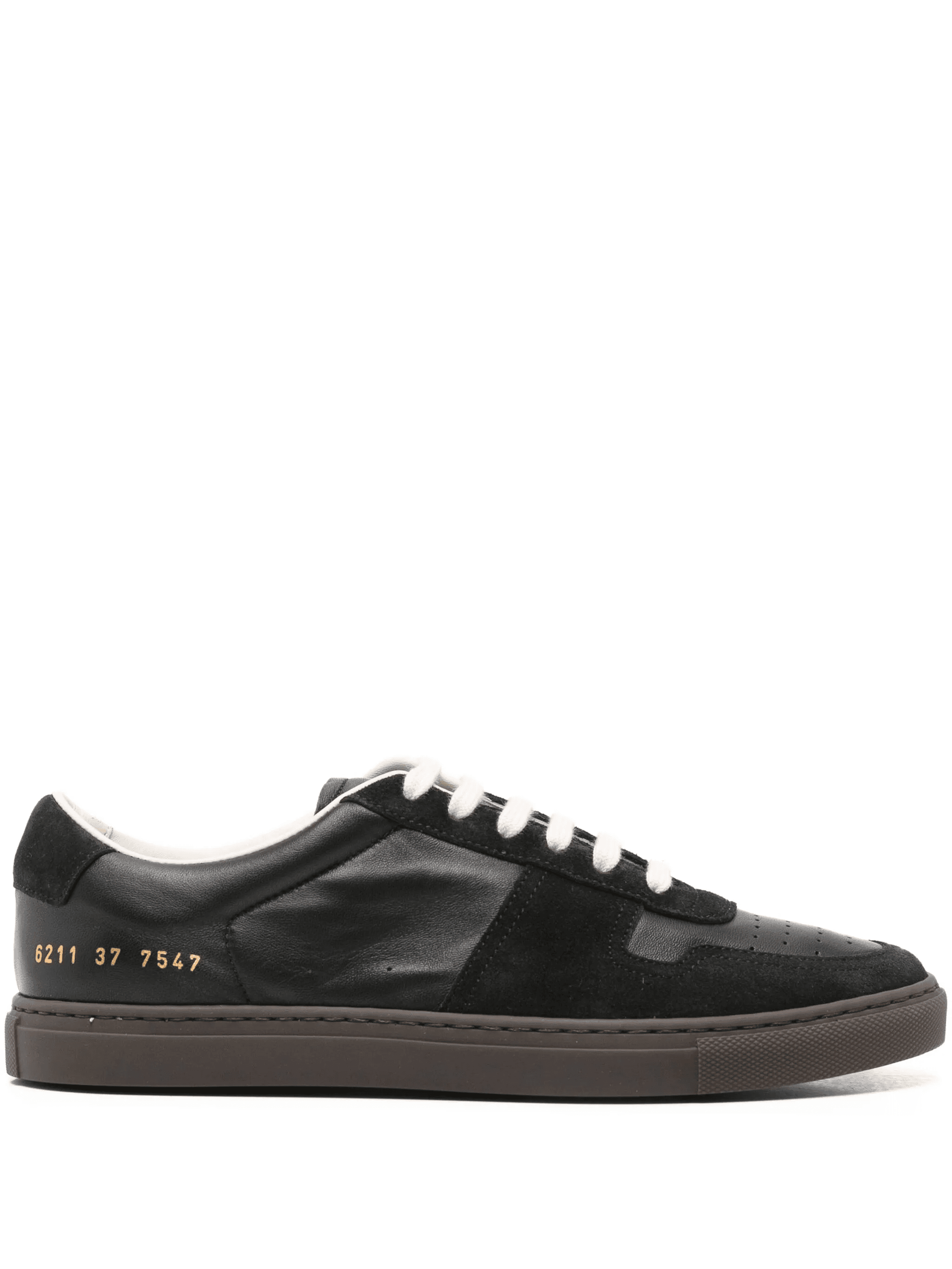 panelled low-top sneakers - Image 1