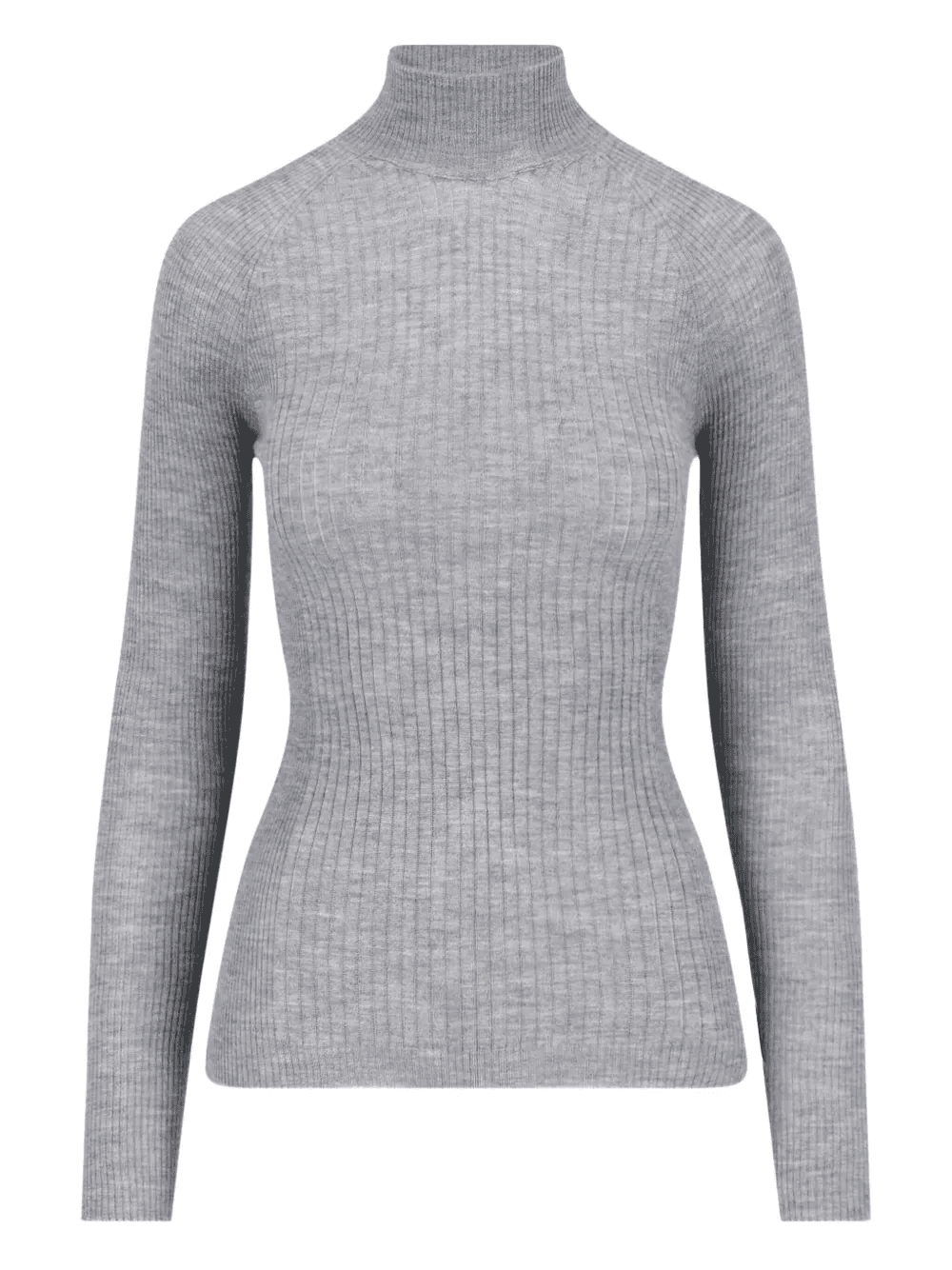 ribbed turtleneck sweater - Image 1