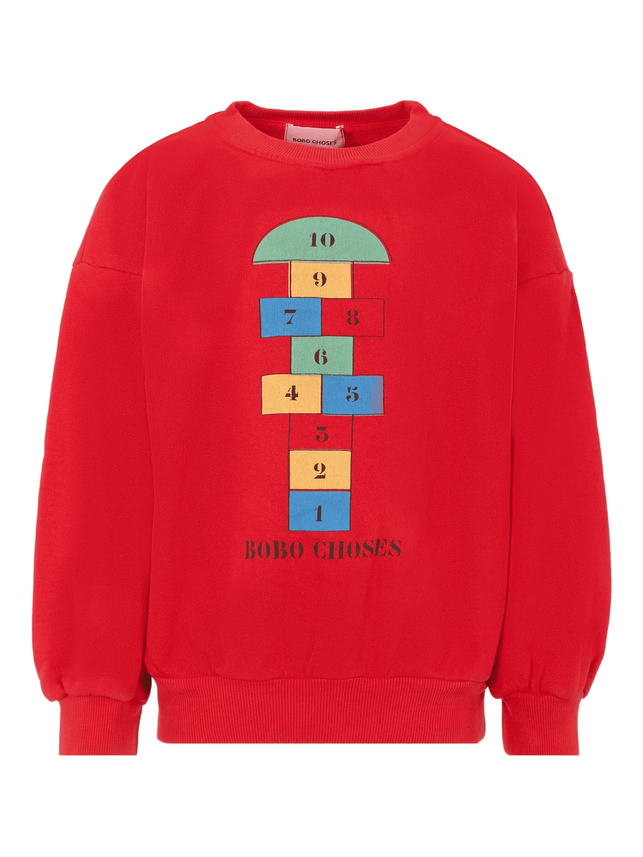 hopscotch-print sweatshirt - Image 1