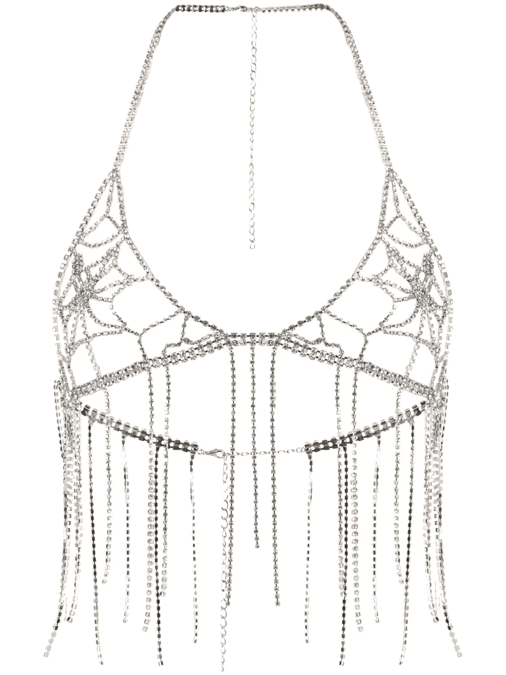 x Lit Appeal crystal-embellished triangle-cup top - Image 1