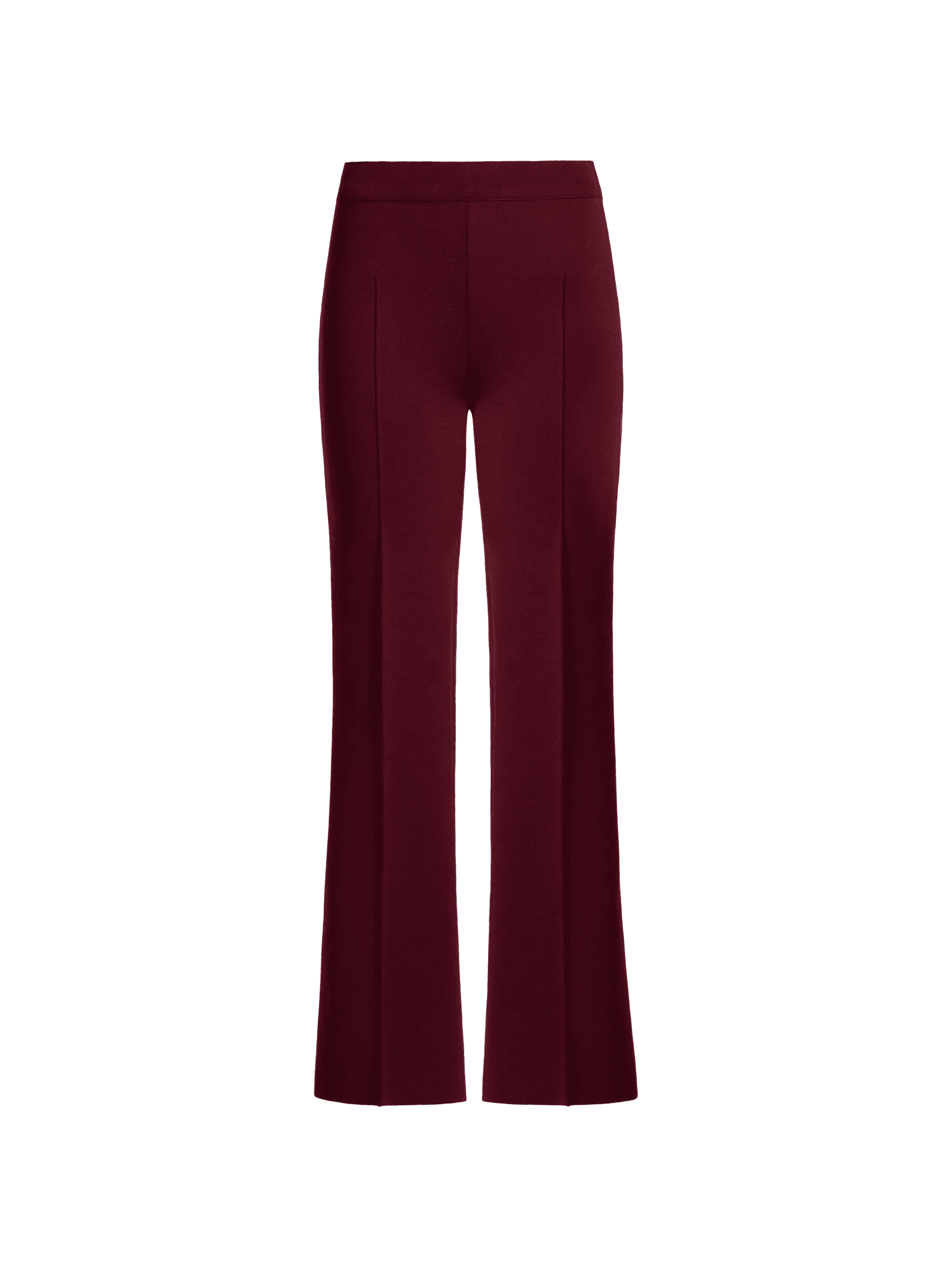 kick flare red trousers - Image 1