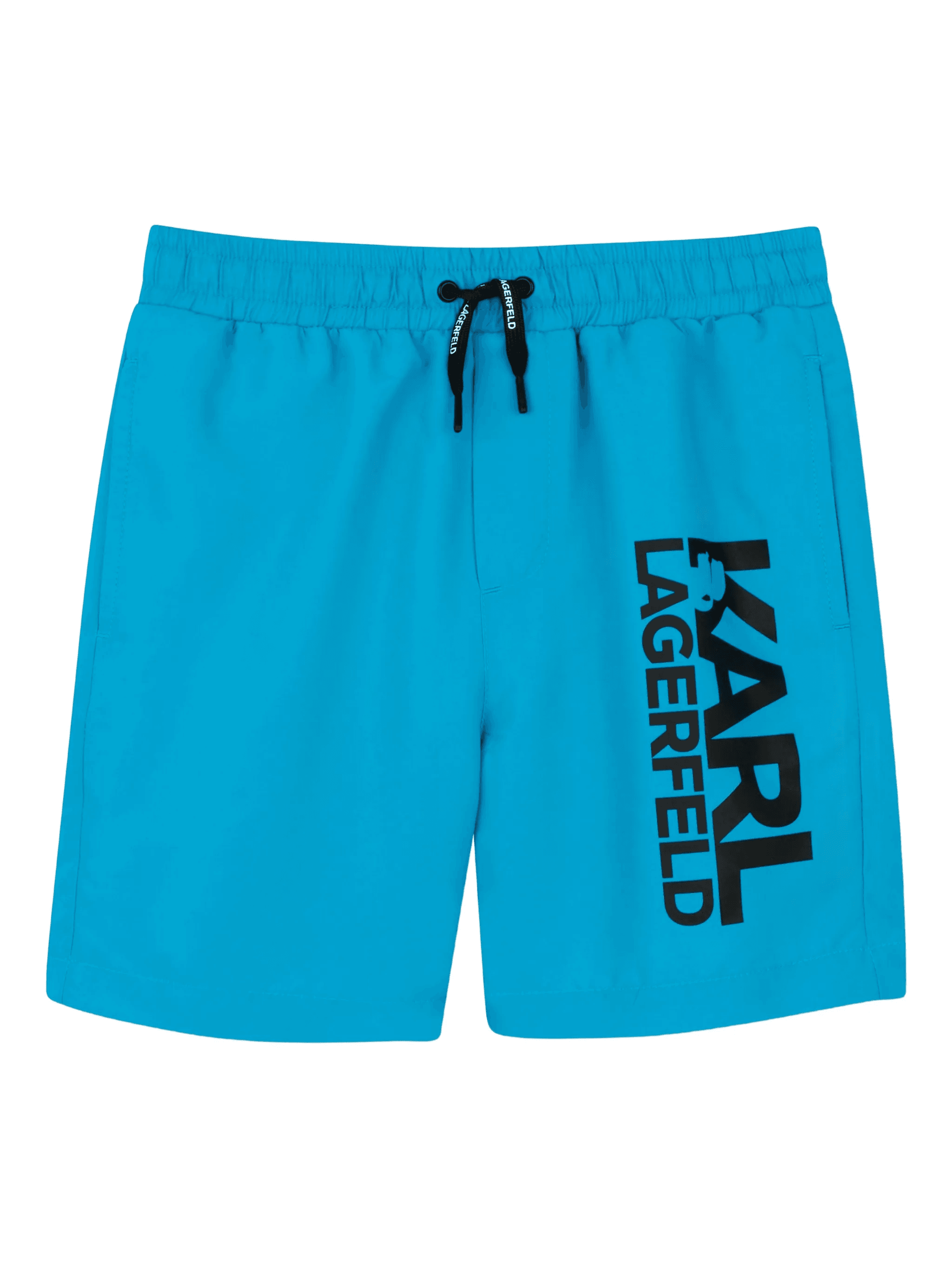 logo-print drawstring swim shorts - Image 1