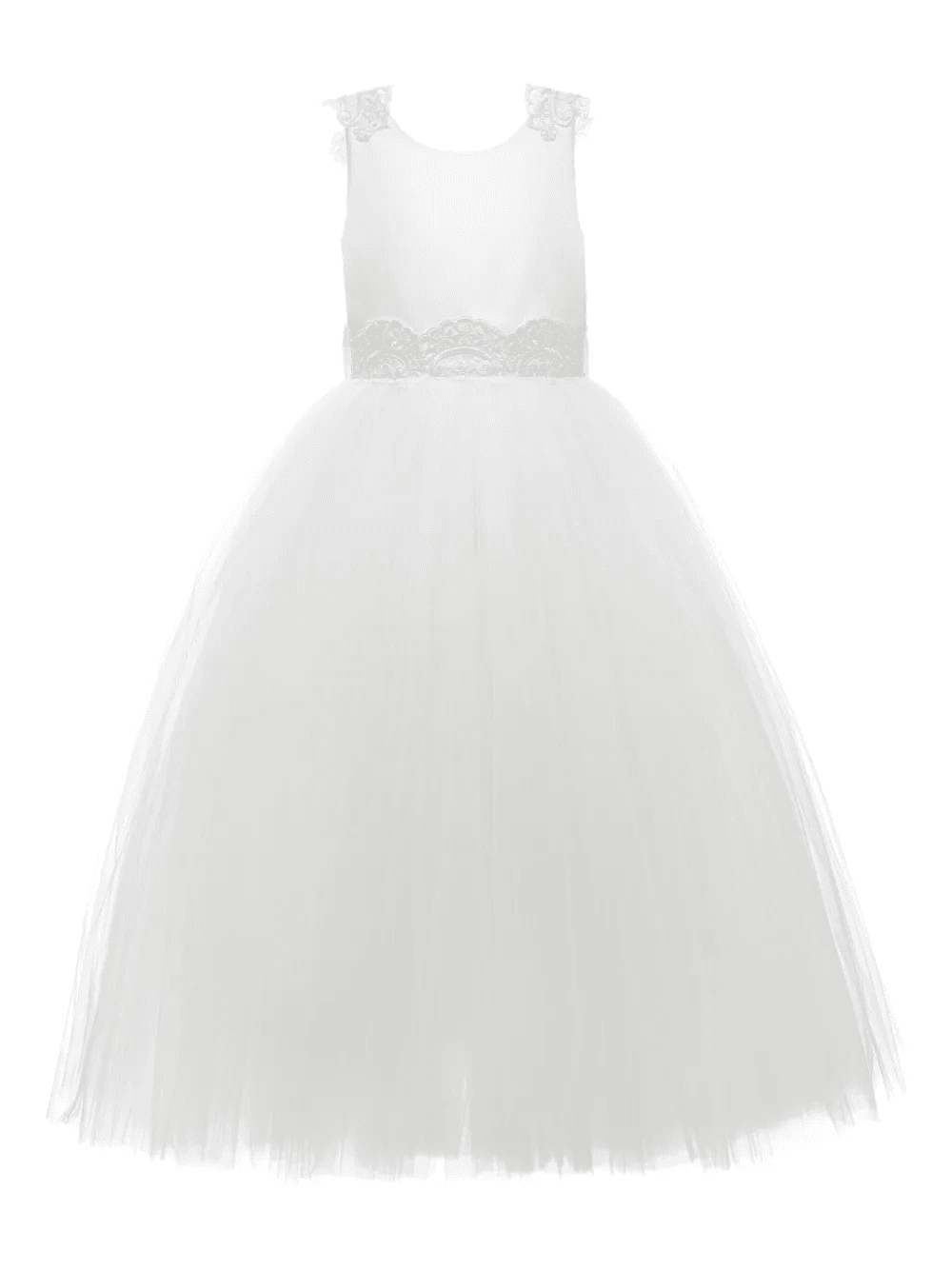 Emilia lace-trim dress - Image 1