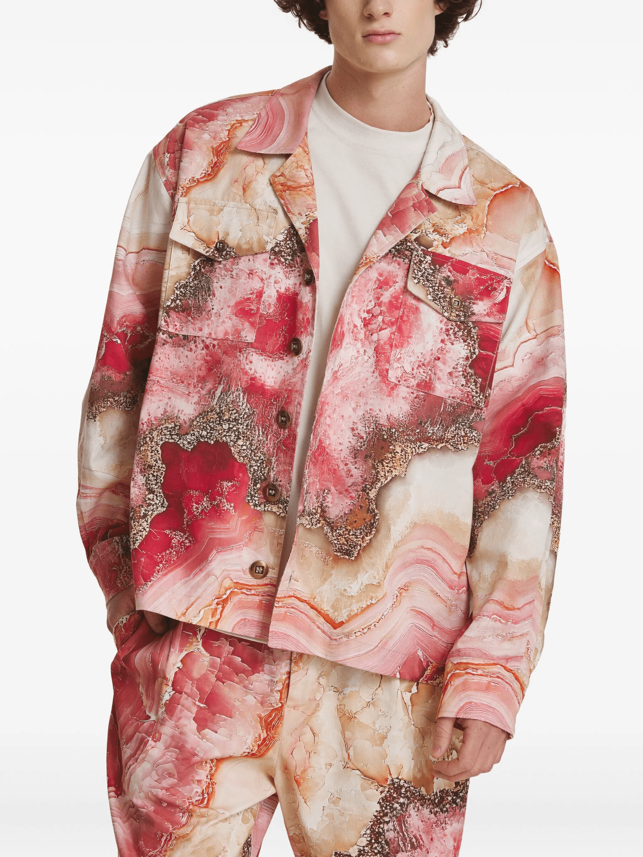 Rose Crystal overshirt - Image 1